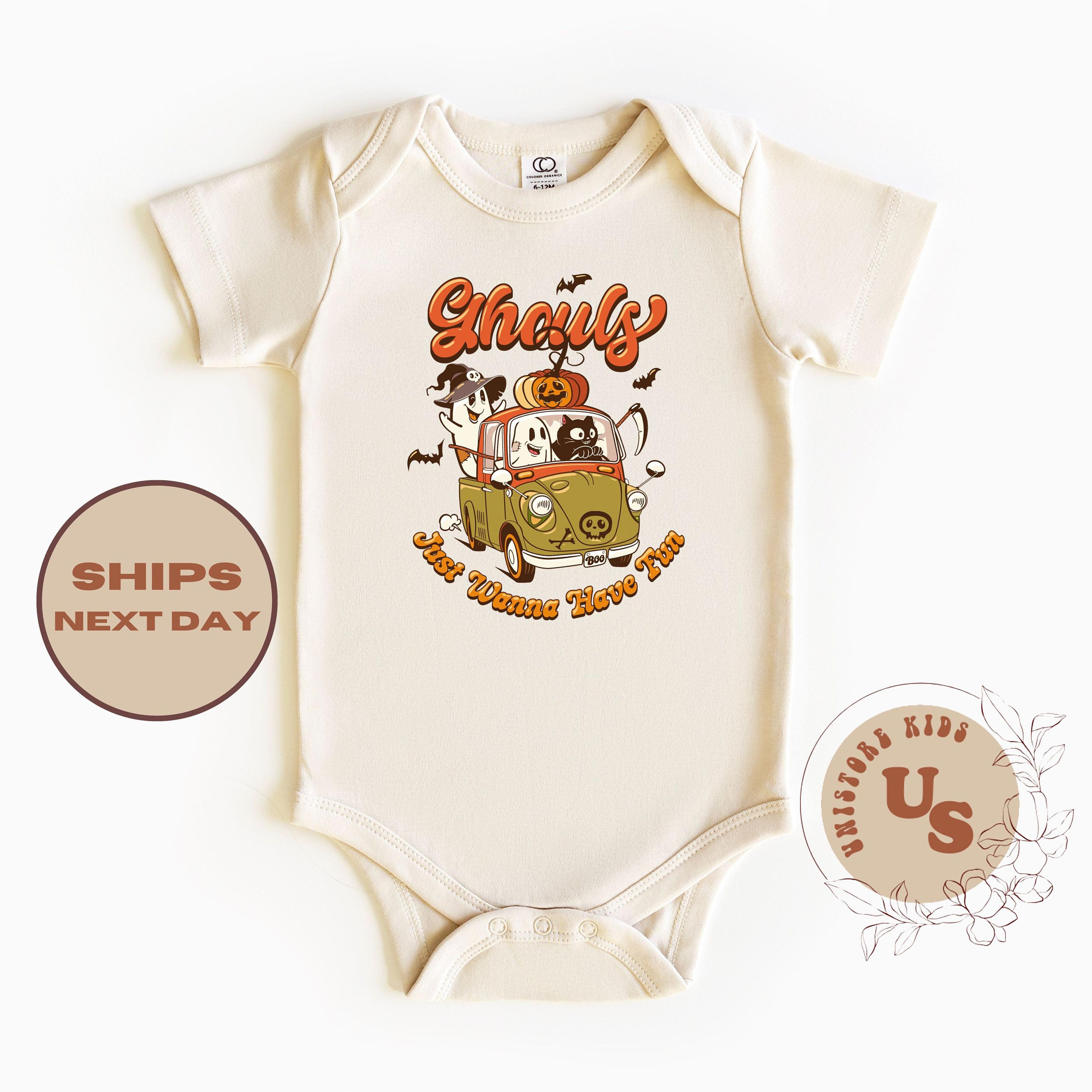 halloween ghouls toddler t-shirt, cute ghouls kids halloween shirt, spooky ghost tee, toddler halloween outfit, fall shi
