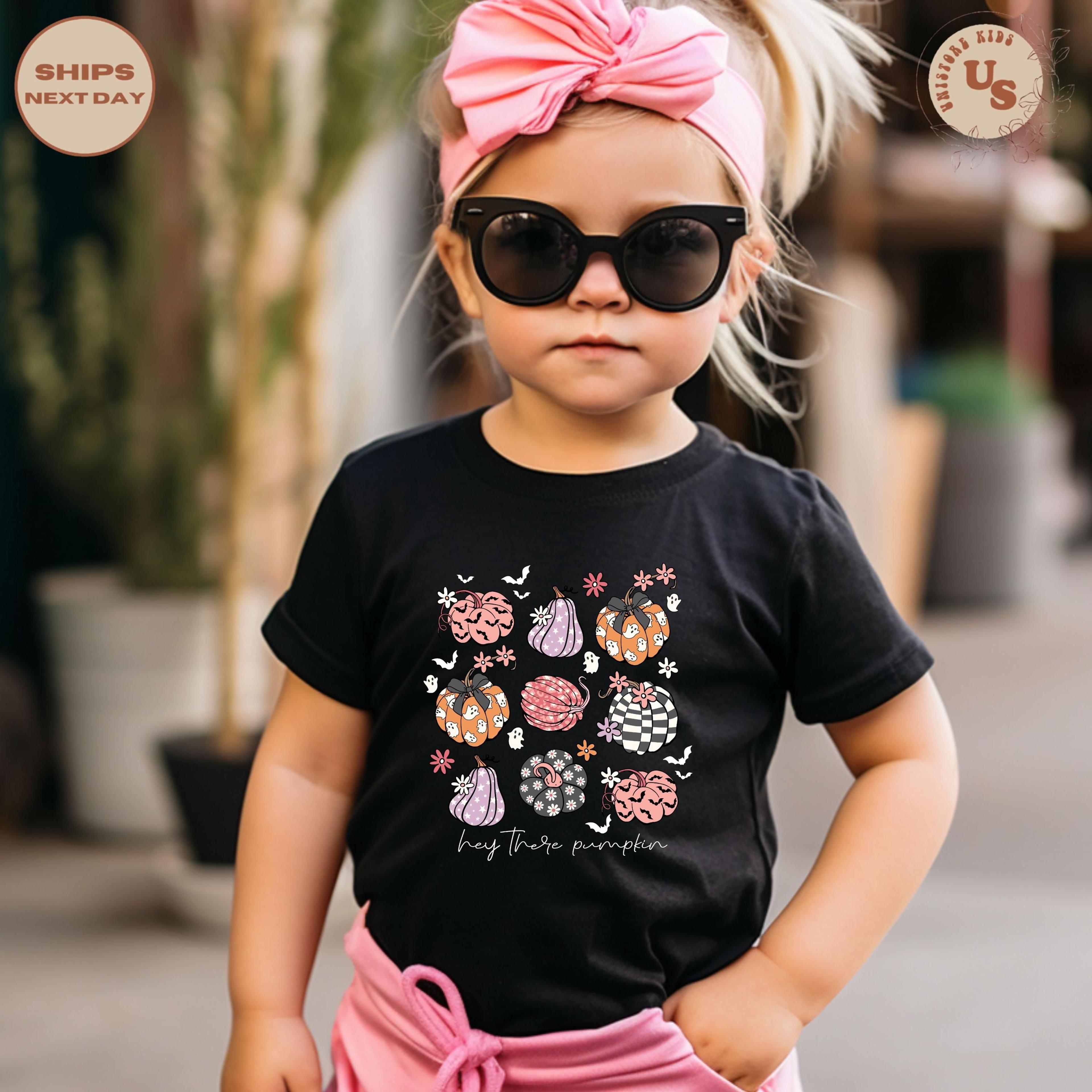 pumpkin season toddler shirt, coquette pumpkin kids shirt, cute fall girl tee, autumn outfit, thanksgiving shirt