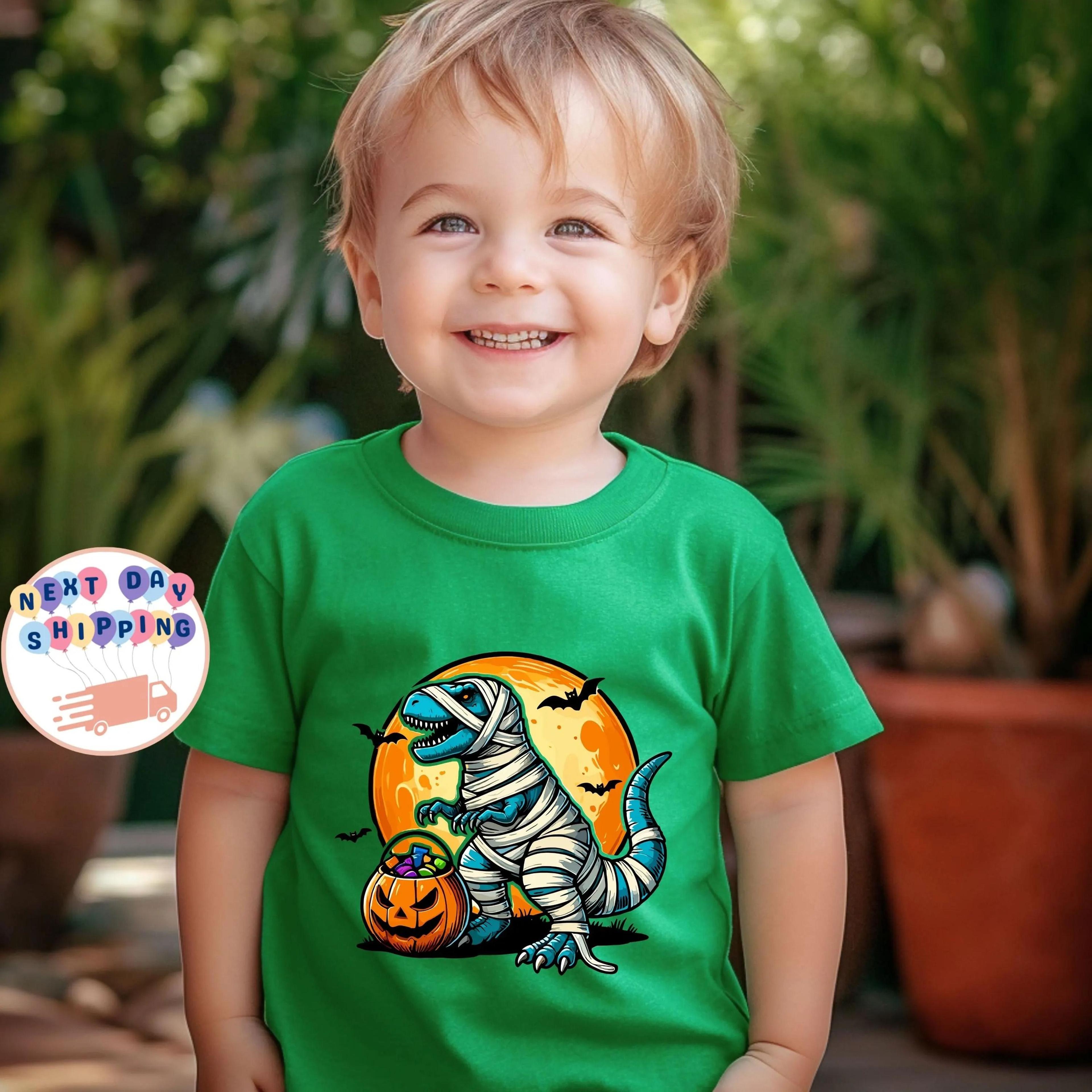 halloween dinosaur baby bodysuit mummy t rex baby onesie cute dino halloween outfit spooky dinosaur infant bodysuit