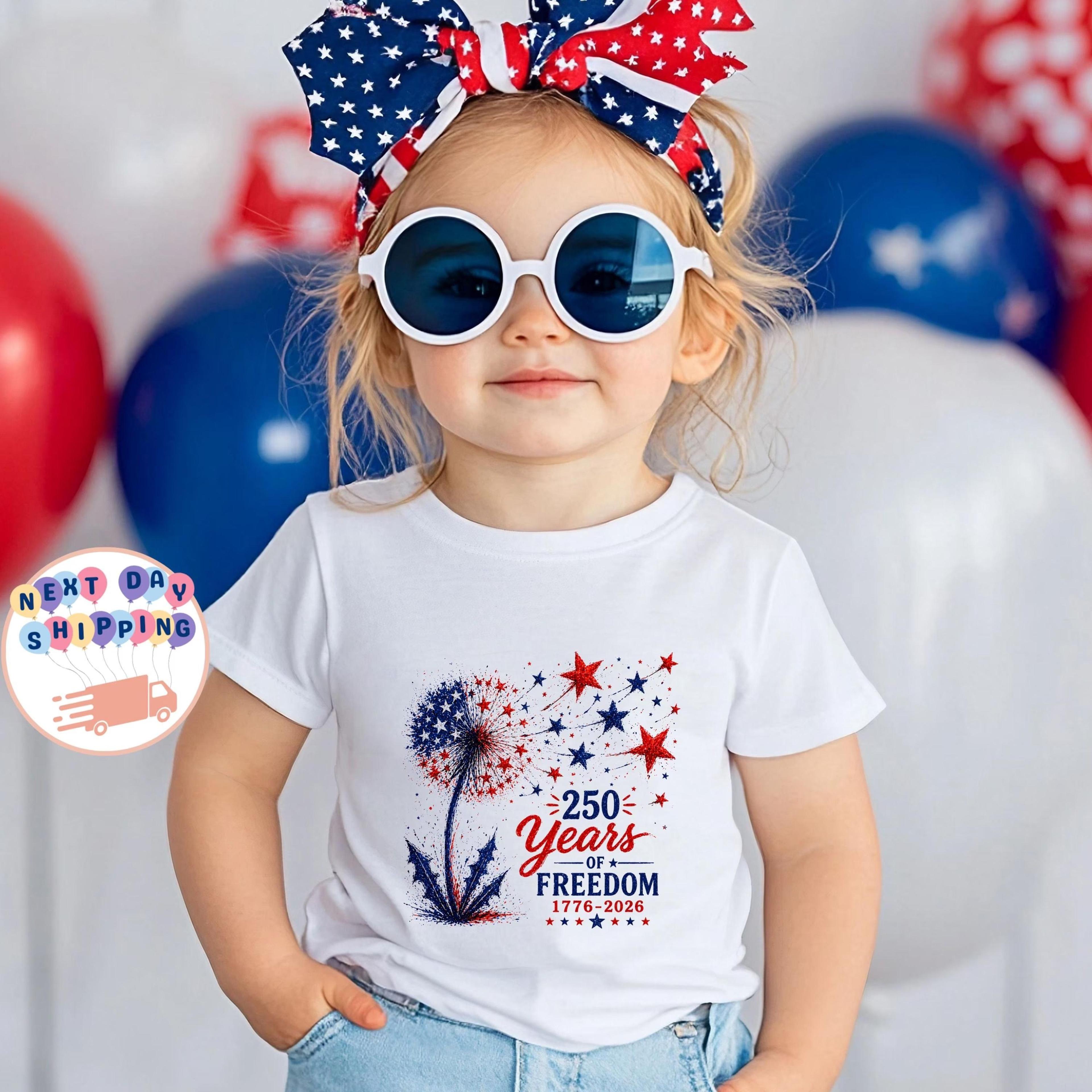 america 250 kids shirt, 250 years of freedom tee, fourth of july 2026 shirt, patriotic toddler outfit, usa independence