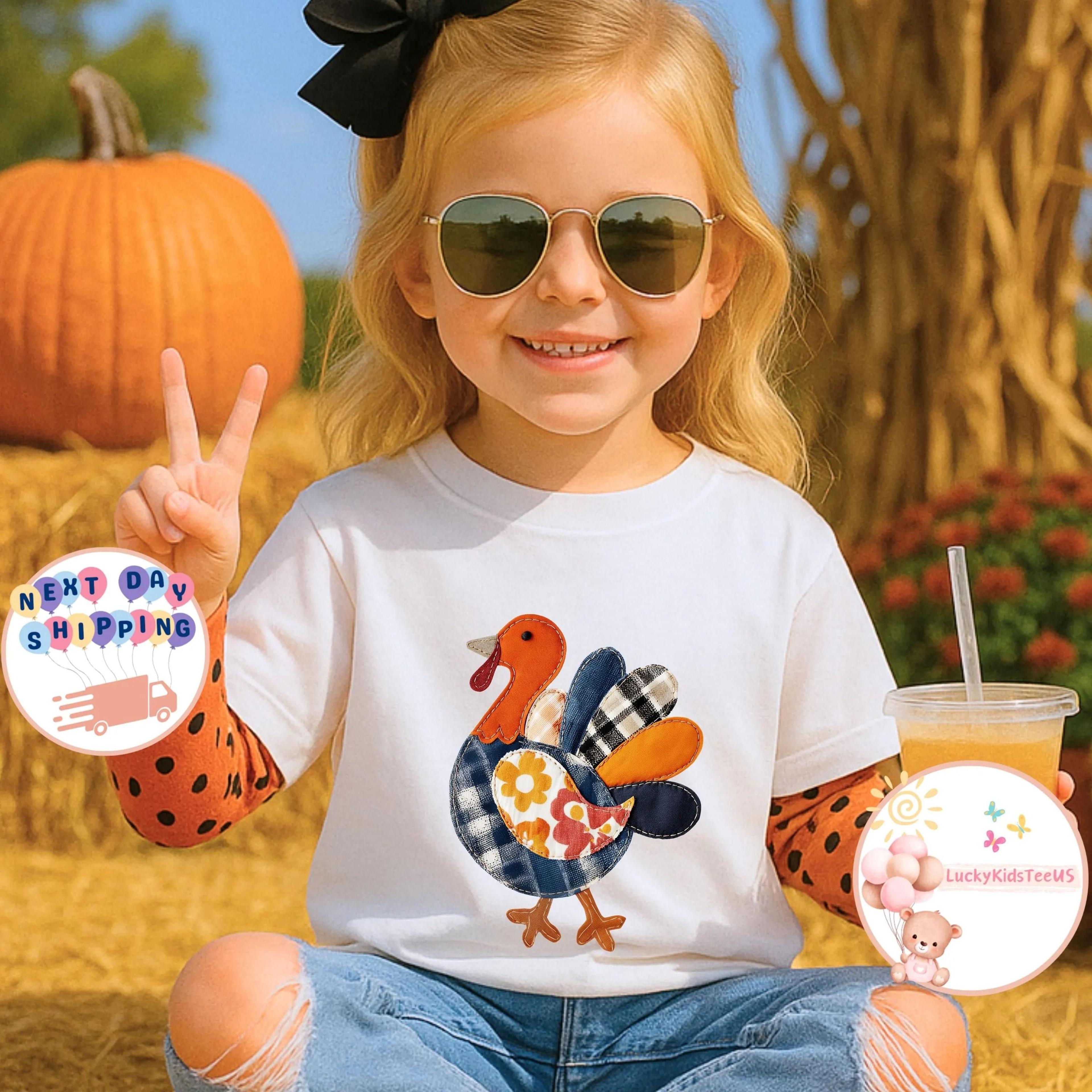 patchwork turkey baby onesie, cute thanksgiving baby bodysuit, boho turkey infant outfit, fall baby clothes, turkey day