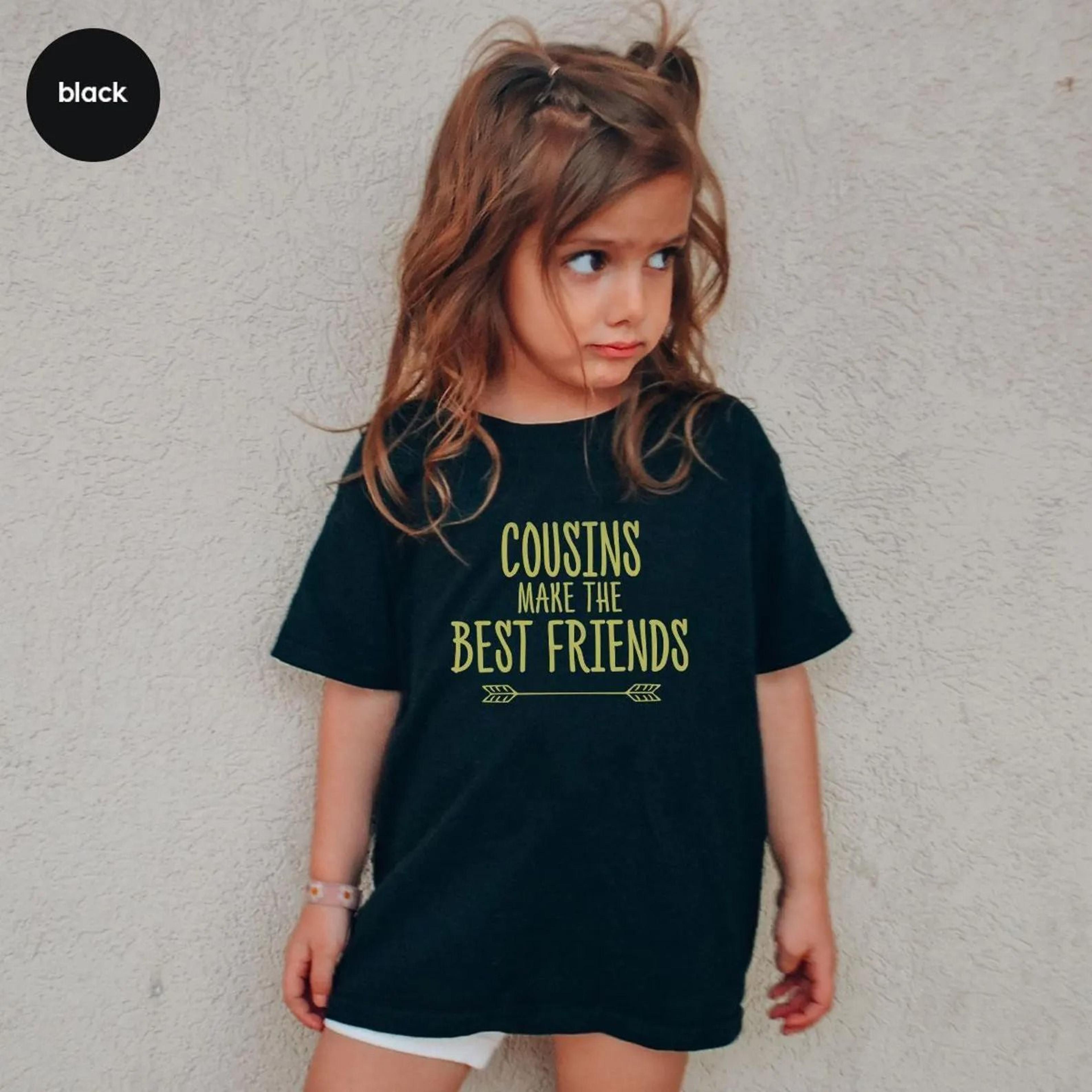 cousins make the best friends baby bodysuit, cousin baby onesie, matching cousins outfit, funny baby shower gift