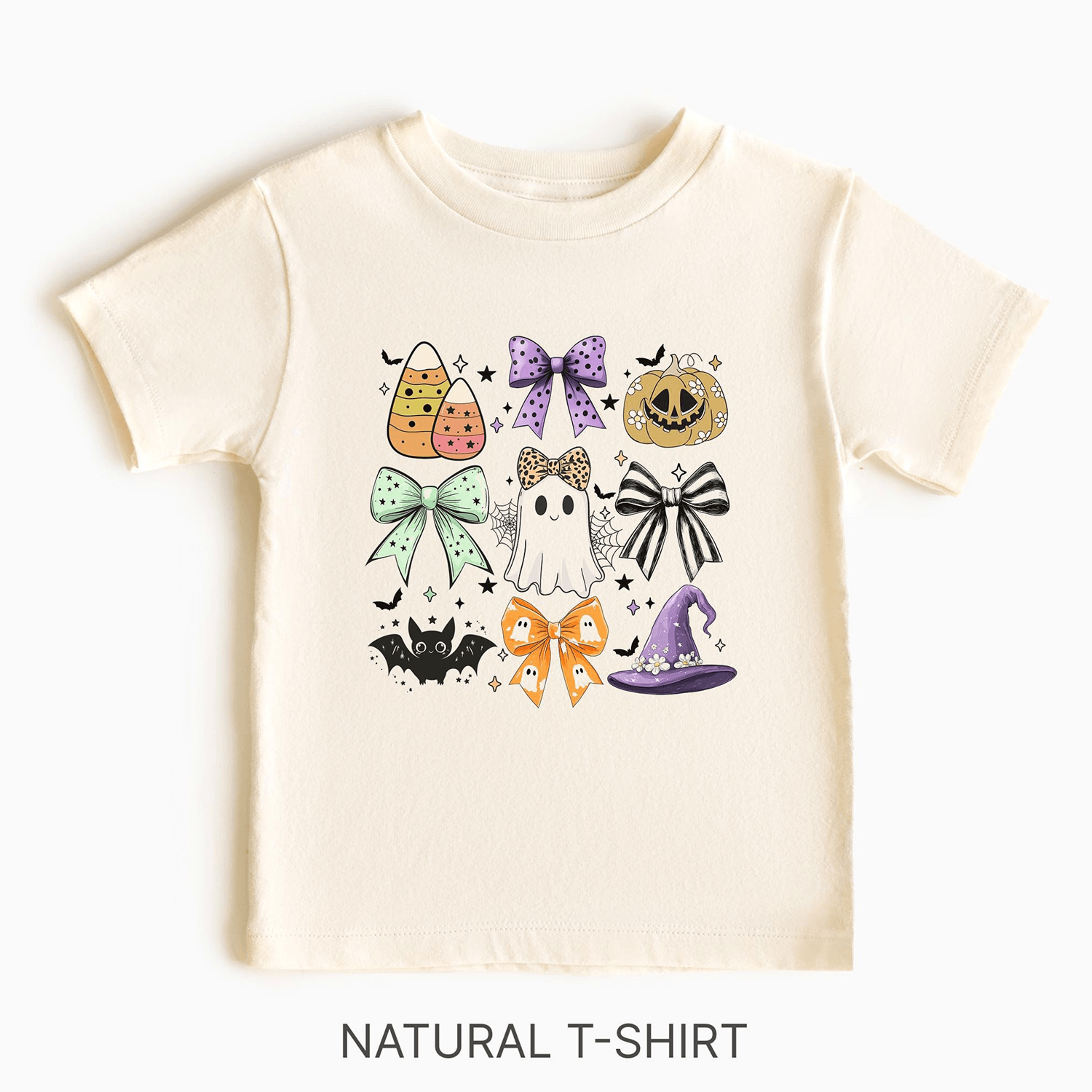 cute halloween bows baby romper, ghost baby bodysuit, coquette kids shirt, spooky toddler halloween outfit