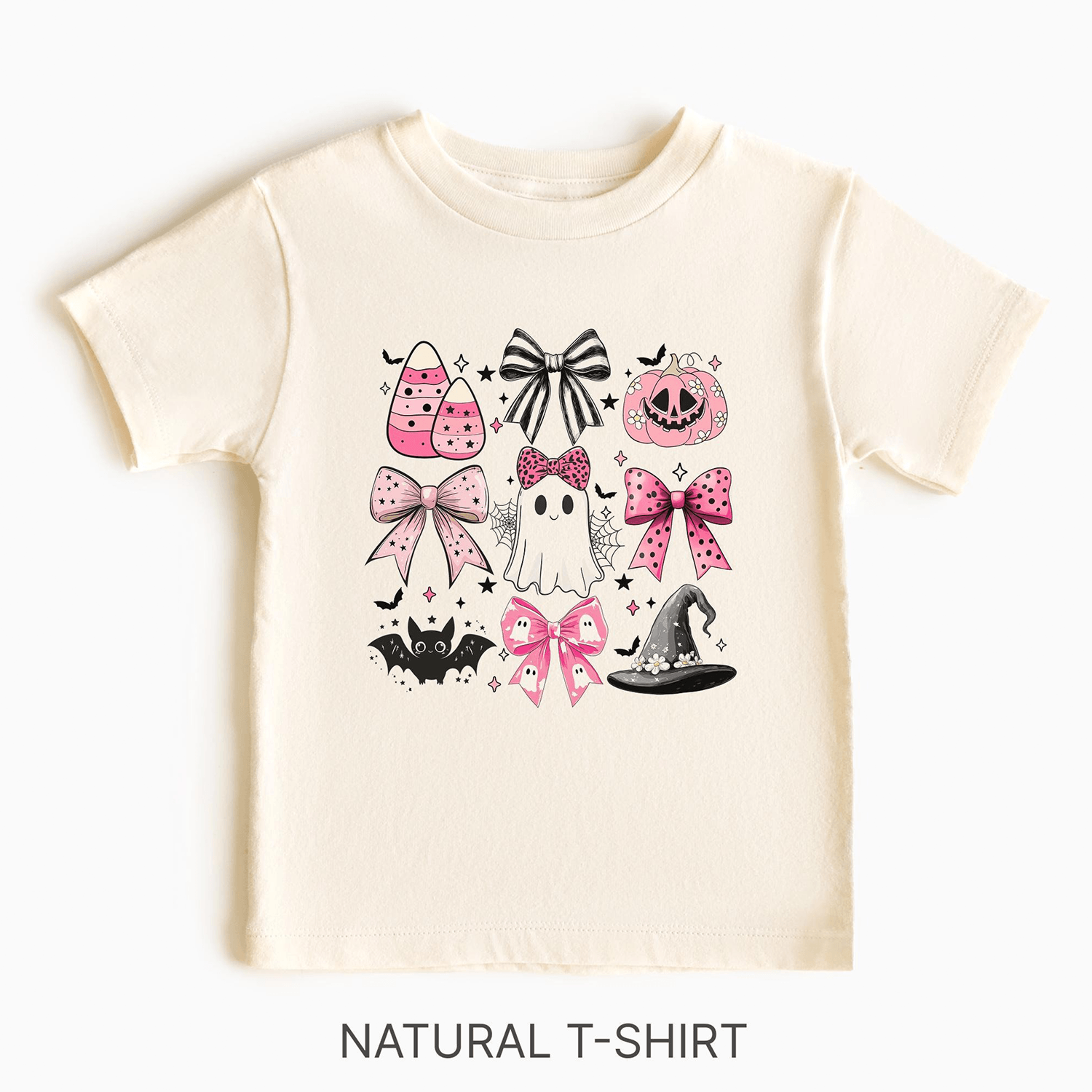 pink halloween baby bodysuit, cute ghost baby girl outfit, halloween bow onesie, spooky toddler shirt, pumpkin witch kid