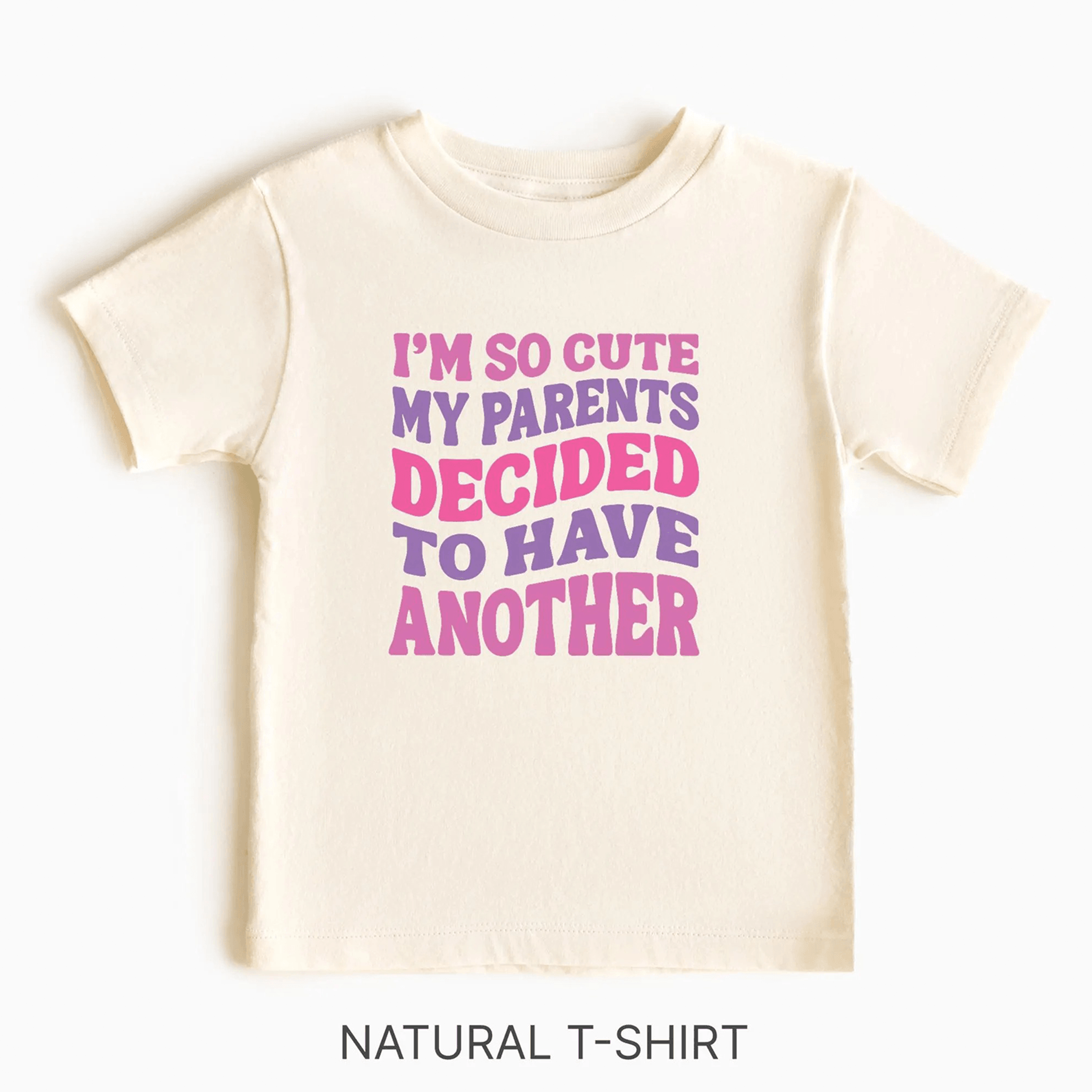 i'm so cute pregnancy announcement baby romper, funny baby bodysuit, kids tee, new sibling reveal shirt