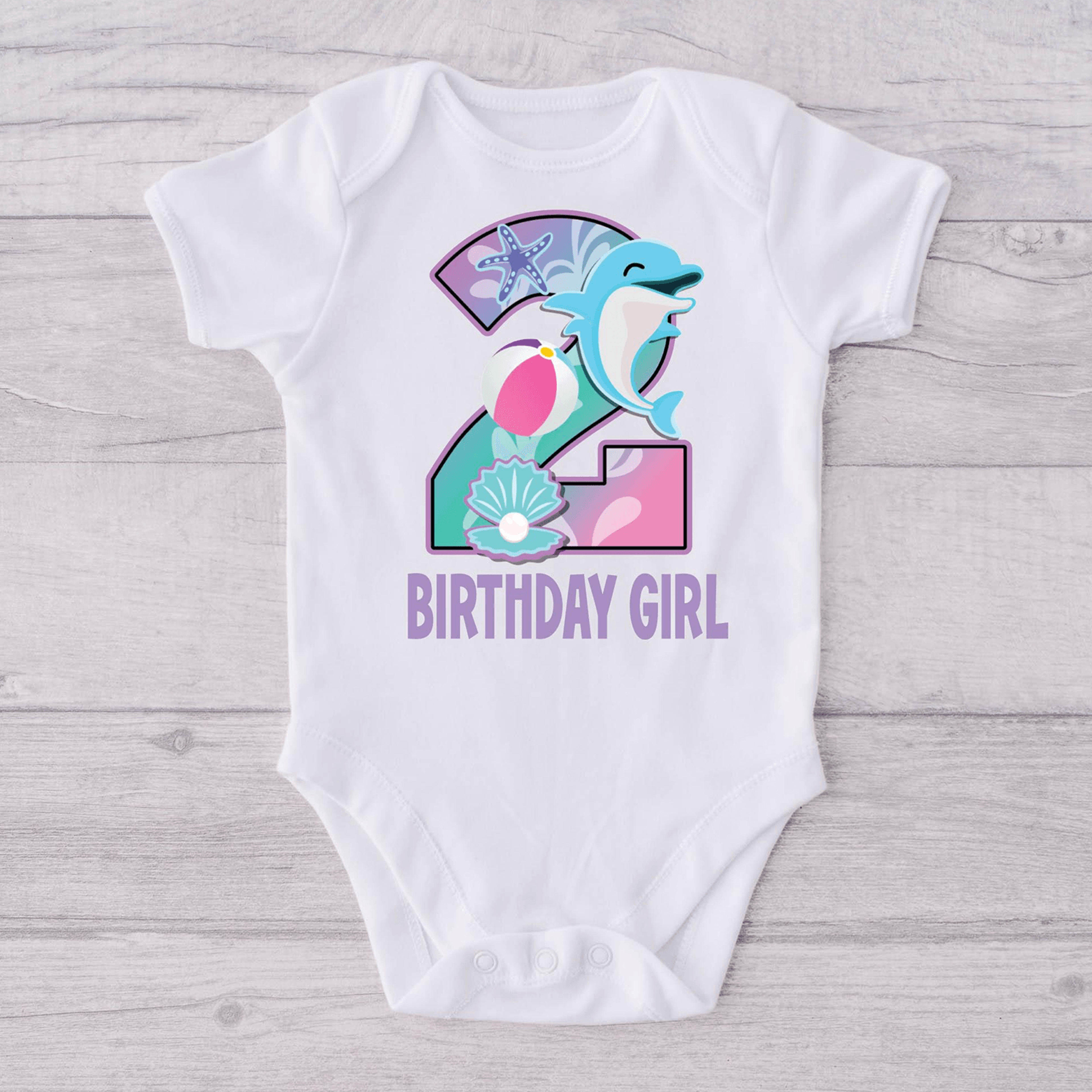 dolphin birthday shirt, dolphin birthday girl shirt, under the sea birthday tee, ocean theme birthday shirt, family matc