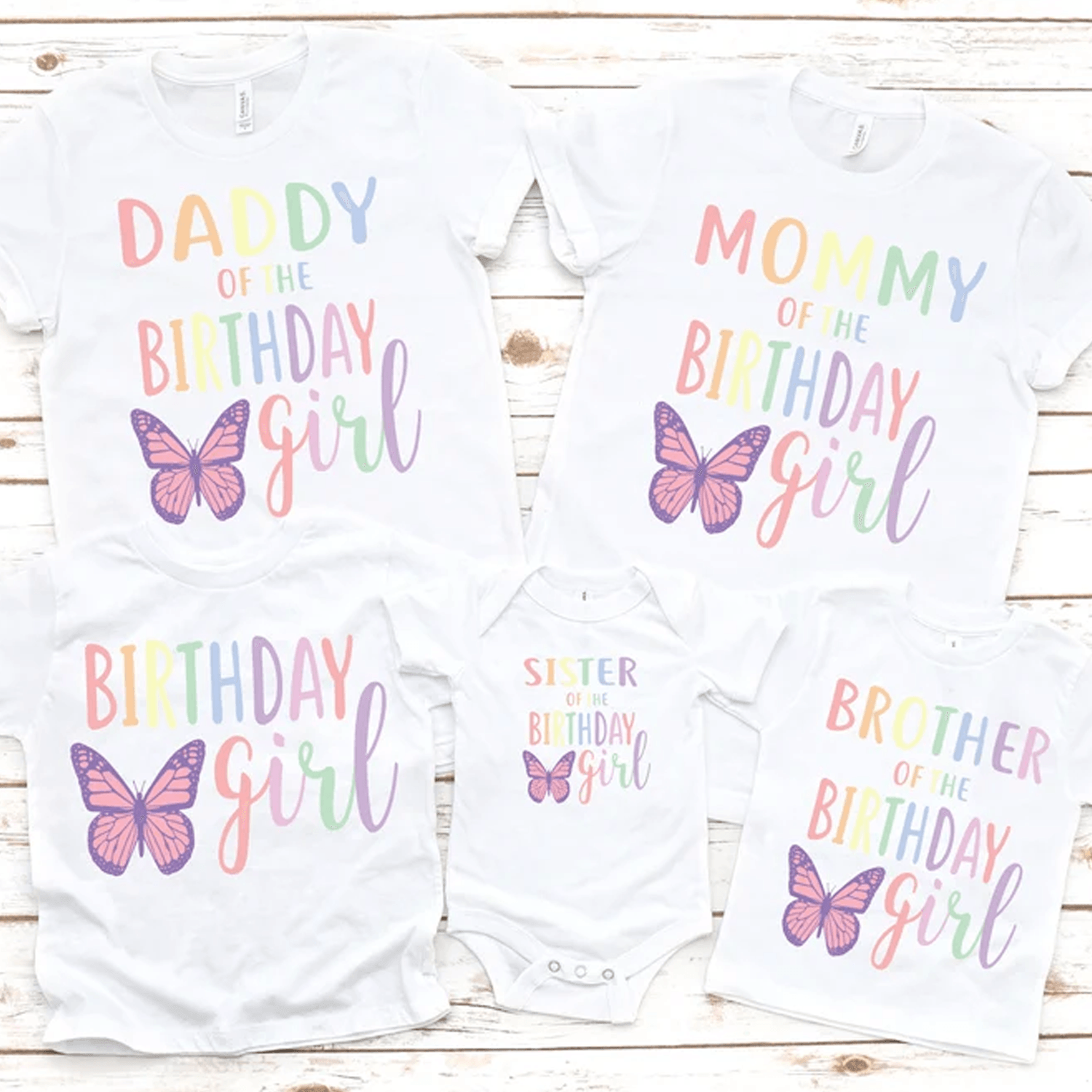 butterfly birthday girl shirt, family matching butterfly shirts, personalized birthday tee, butterfly party outfit, firs