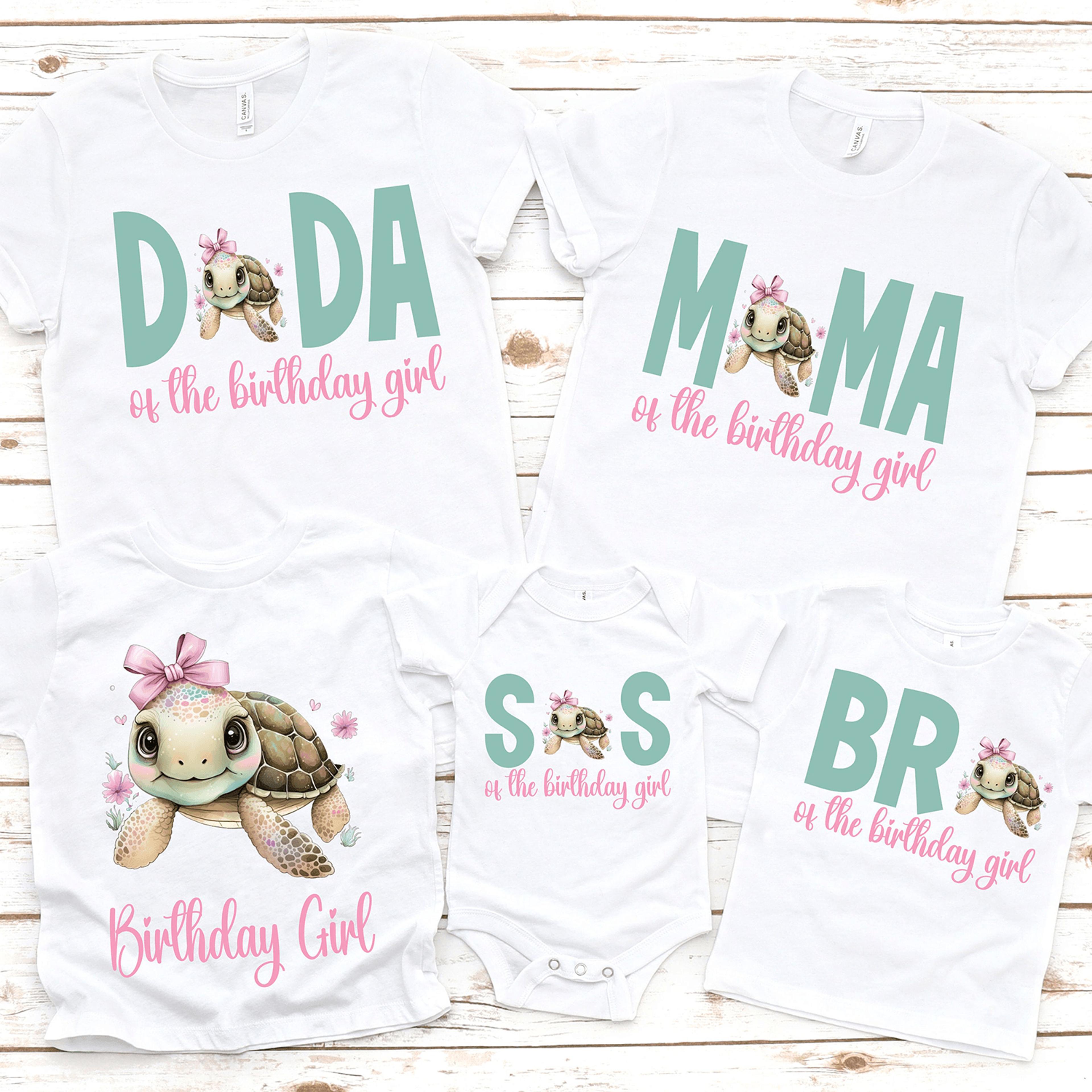 turtle family birthday shirts, turtle birthday shirt, personalized turtle birthday tee, ocean theme birthday outfit, mat