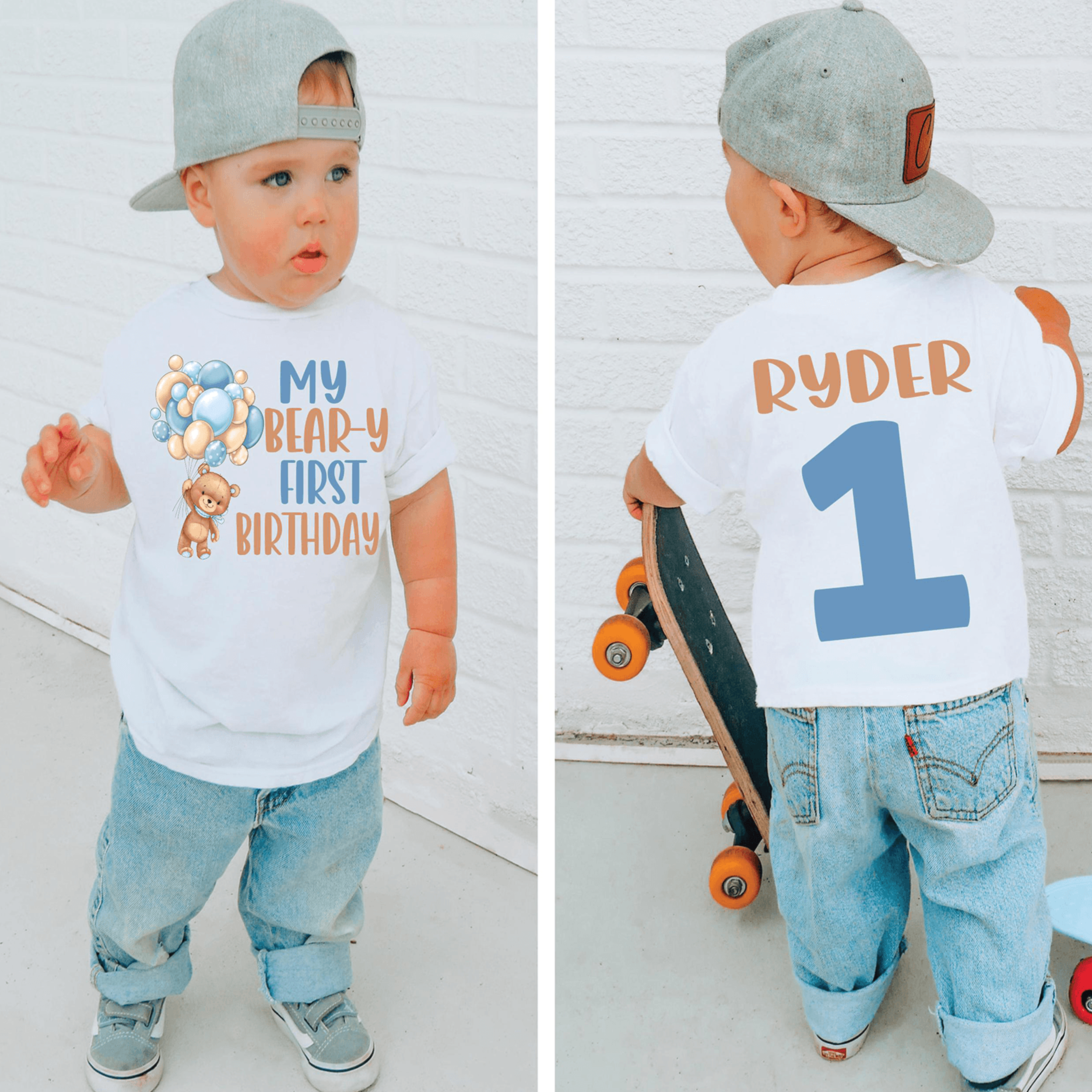 bear birthday shirt, bear 1st birthday shirt, personalized bear birthday tee, woodland birthday outfit, family matching
