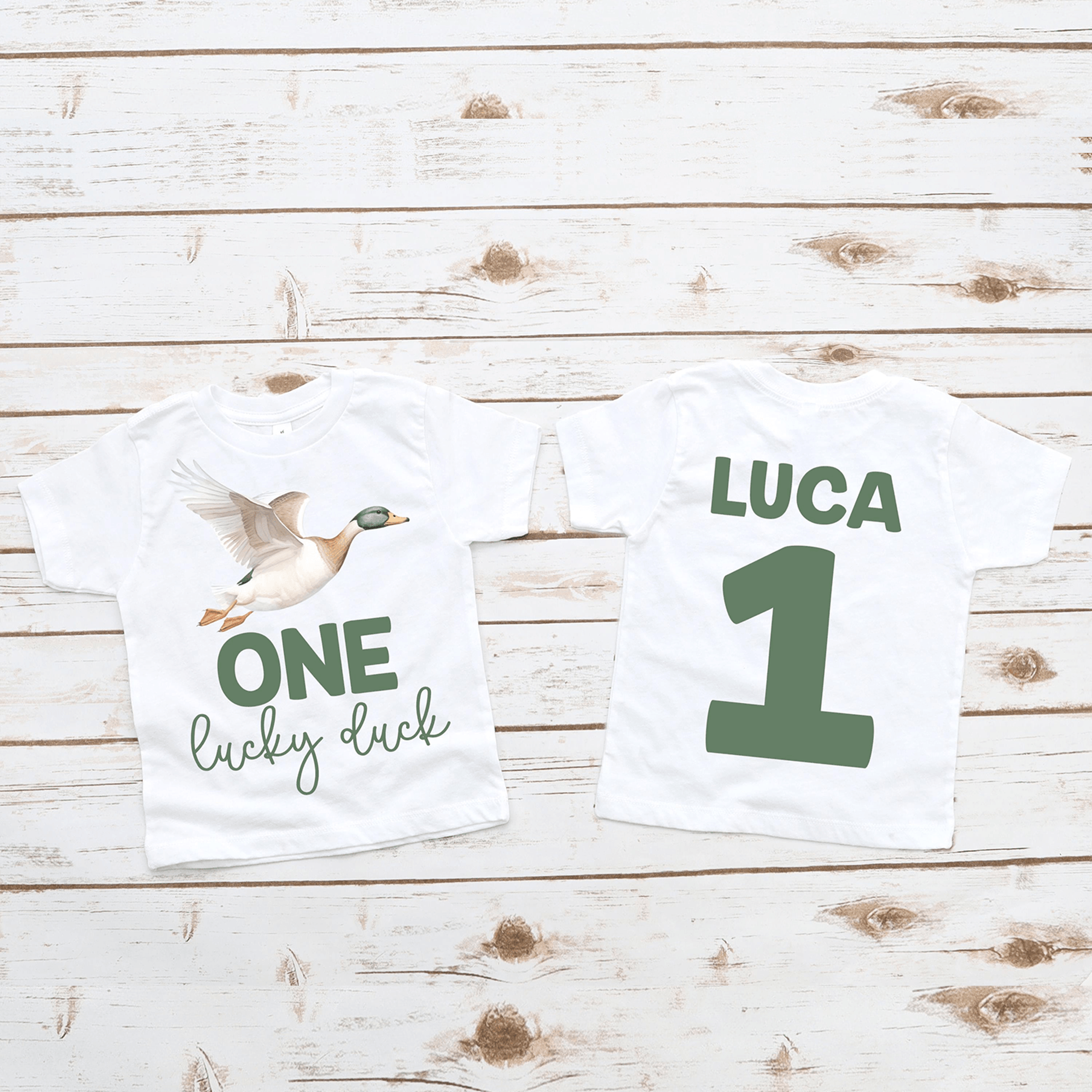 one lucky duck 1st birthday shirt, personalized duck birthday tee, family matching duck shirts, first birthday outfit