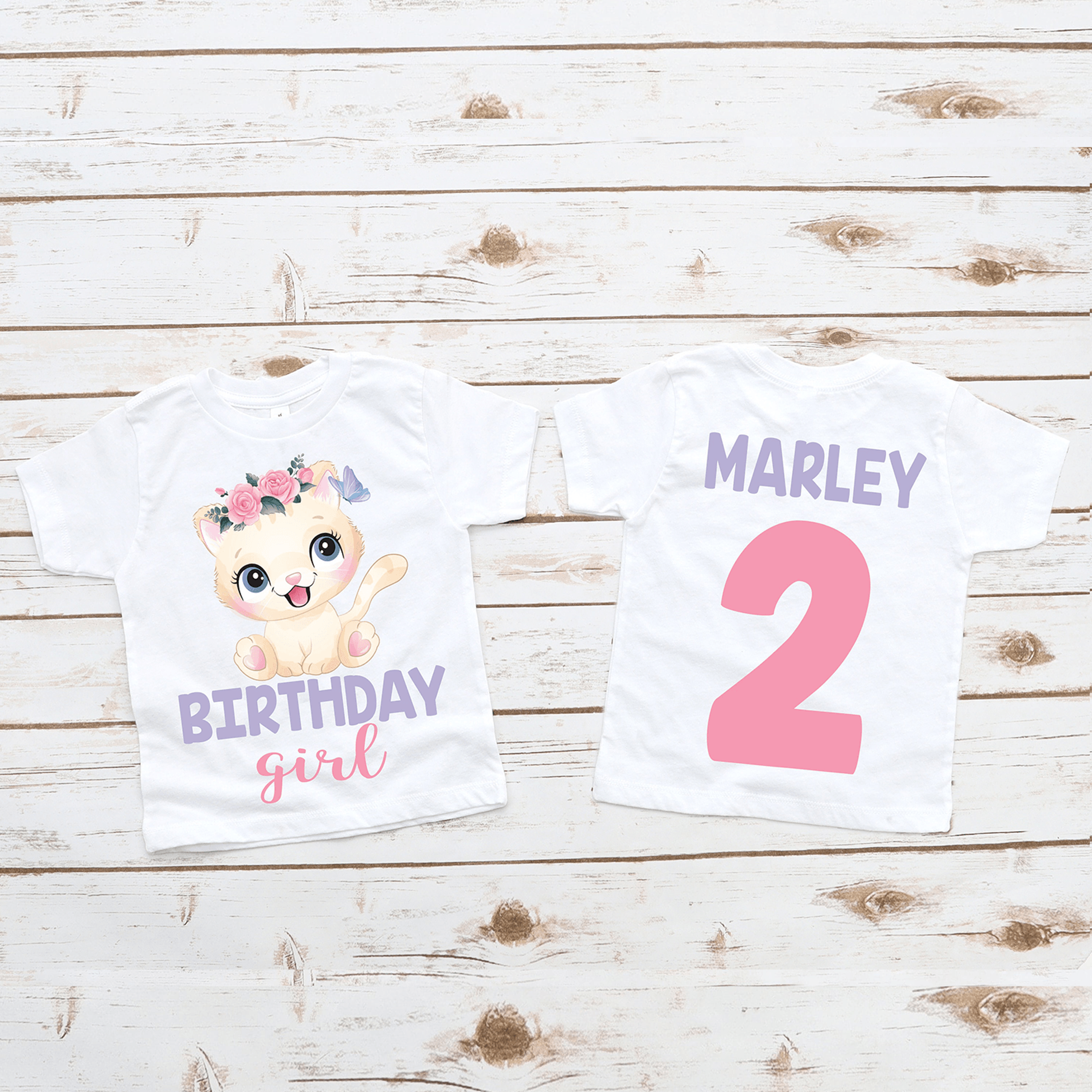 cat birthday shirt, kitty birthday shirt, personalized cat birthday tee, cute kitten birthday outfit, family matching sh