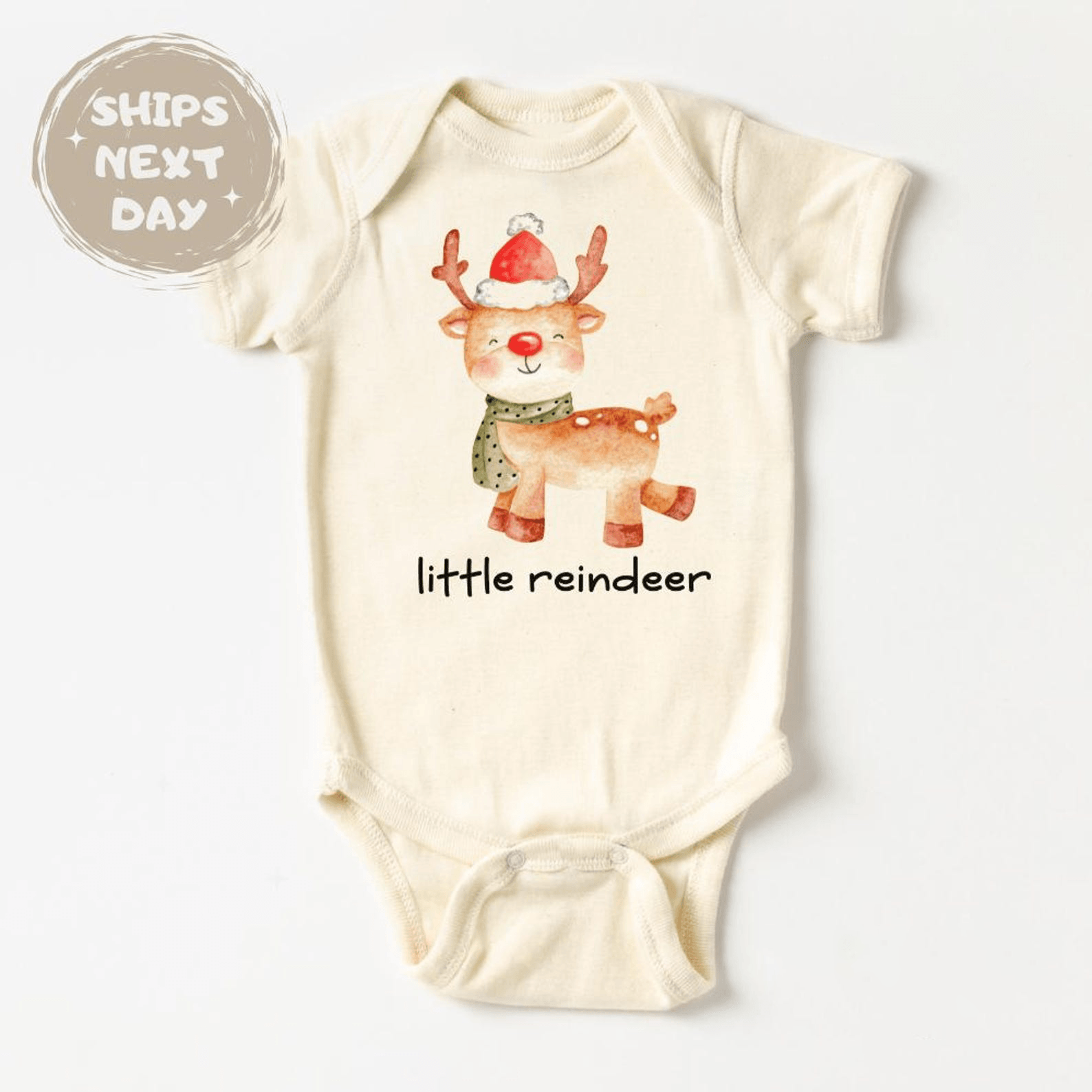 little reindeer toddler christmas sweater, cute reindeer holiday sweatshirt, kids christmas sweatshirt, xmas gift