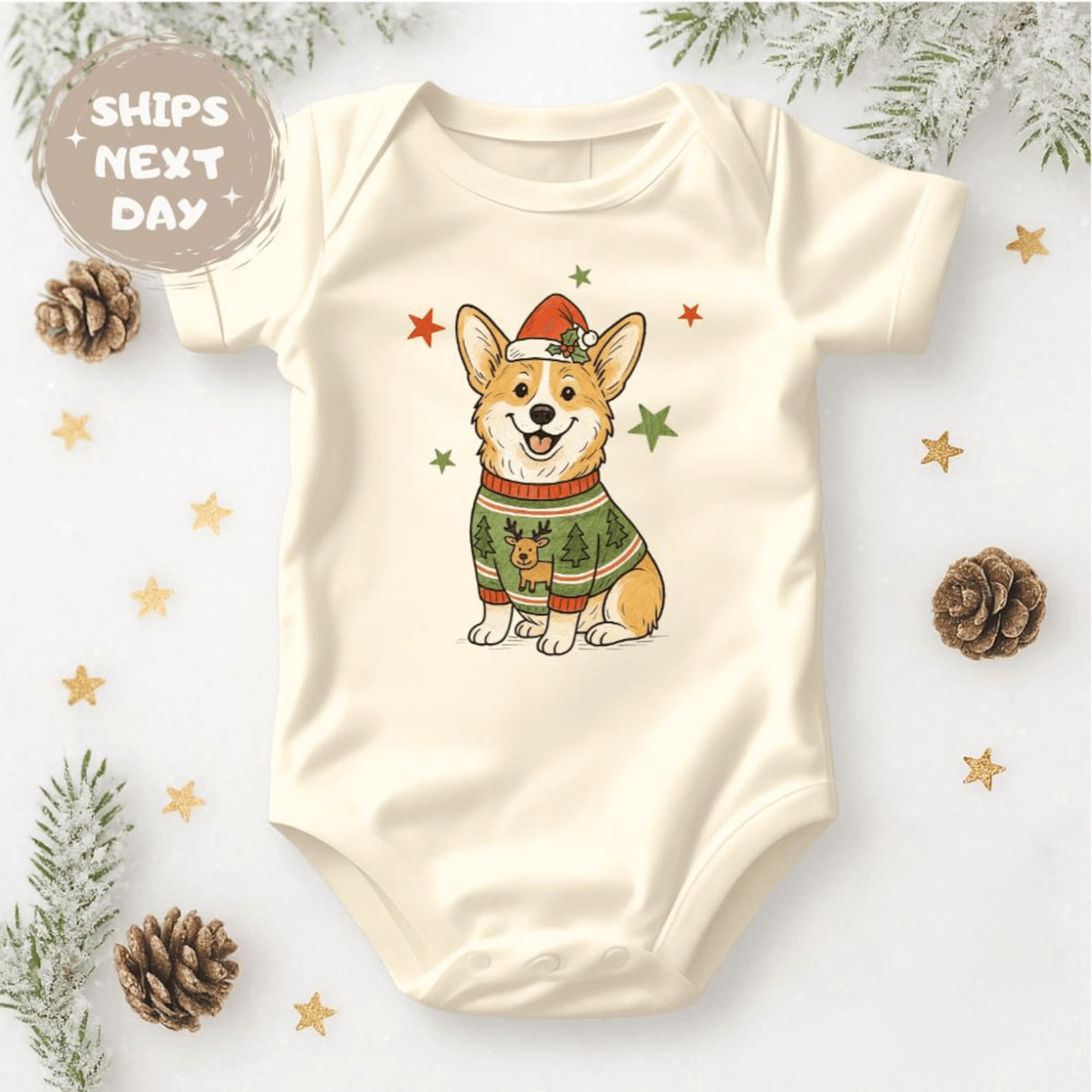 christmas corgi sweater for children, cute corgi holiday kids sweatshirt, dog lover christmas gift, xmas shirt