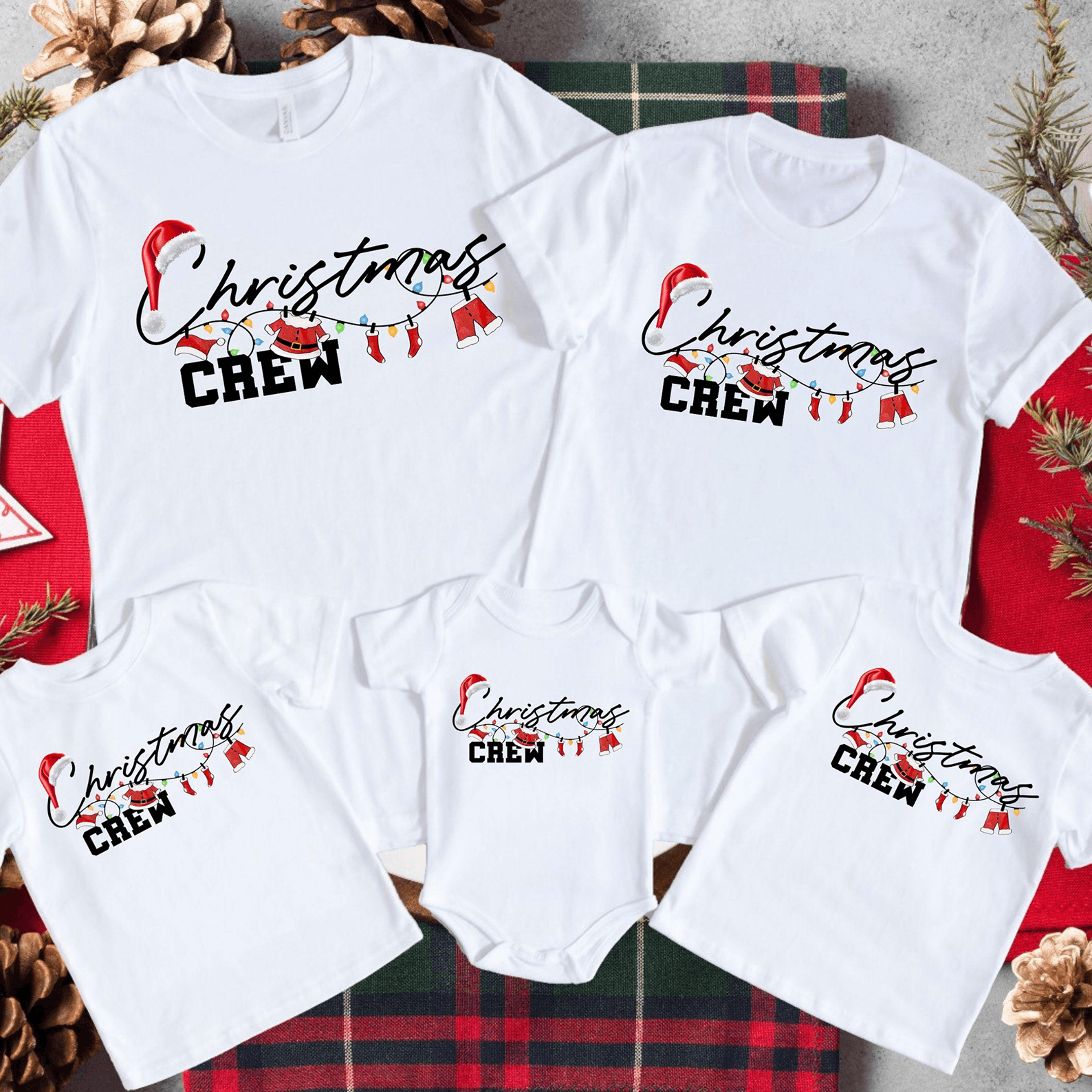 christmas crew family 2025 shirt, matching family christmas tee, holiday crew shirt, funny christmas family gift