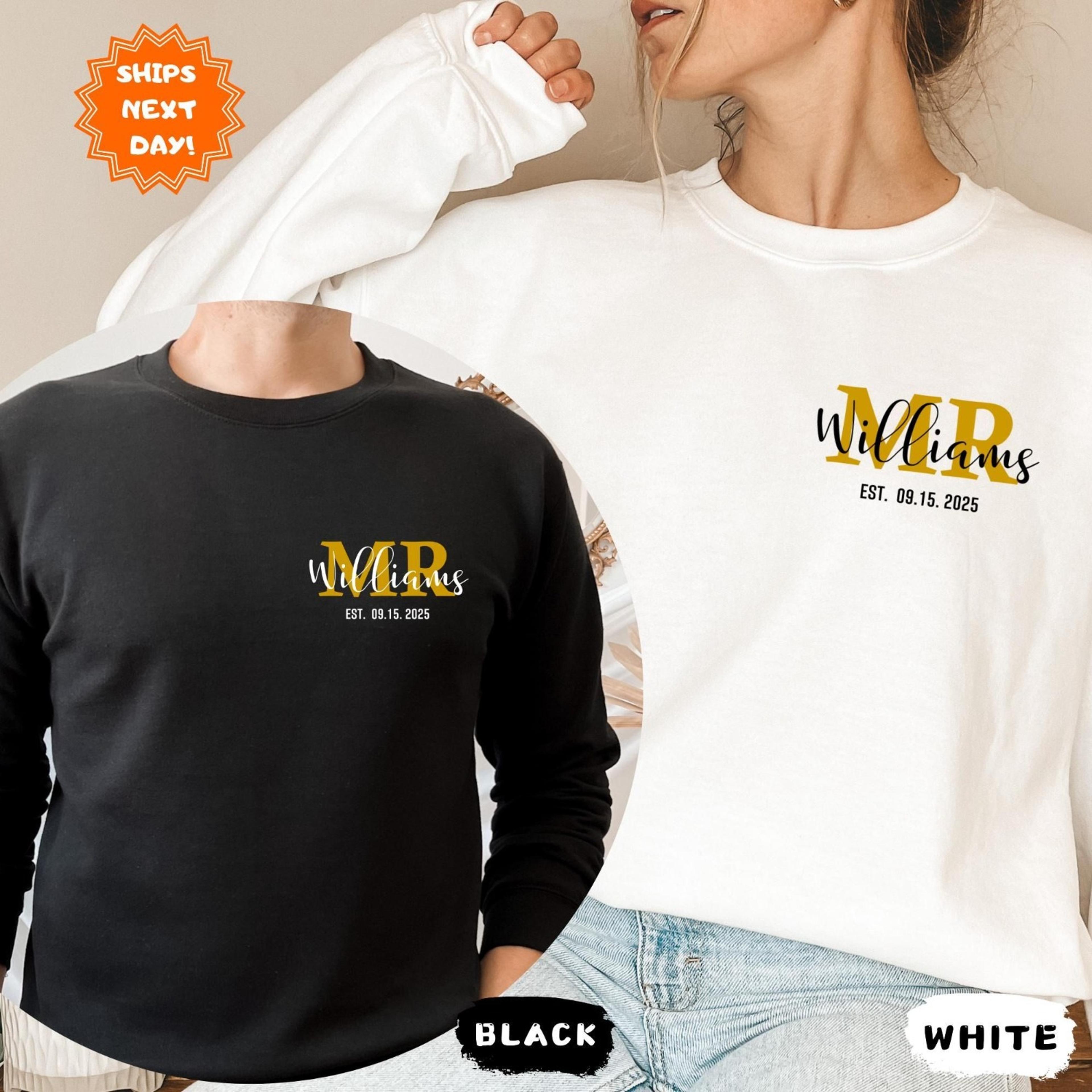 personalized family name hoodie, custom last name hoodie, established hoodie, wedding gift, anniversary hoodie