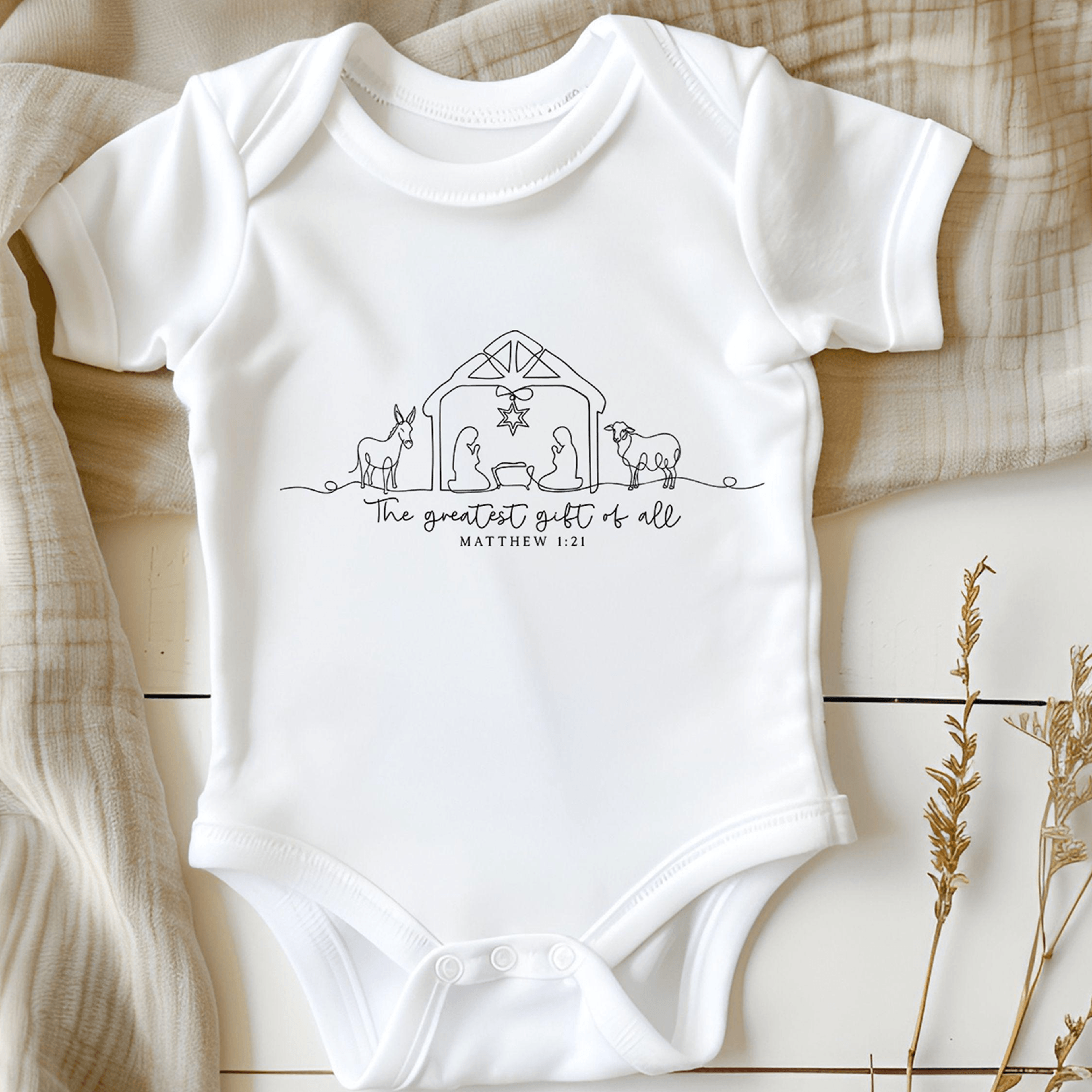the greatest gift of all nativity shirt, christian christmas tee, jesus nativity shirt, religious holiday faith gift