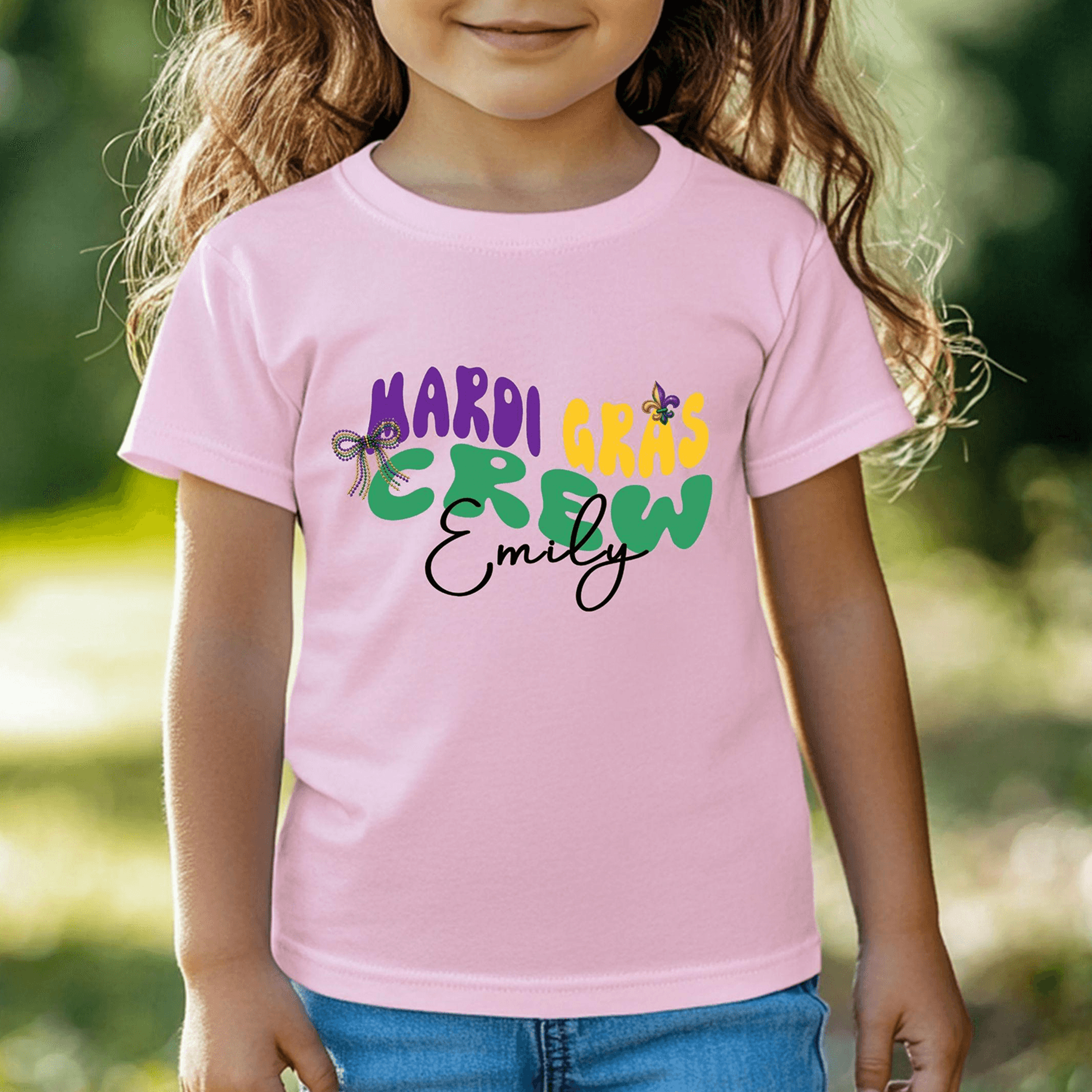 custom mardi gras crew shirt, personalized mardi gras crew shirt, mardi gras custom name shirt, fat tuesday shirt
