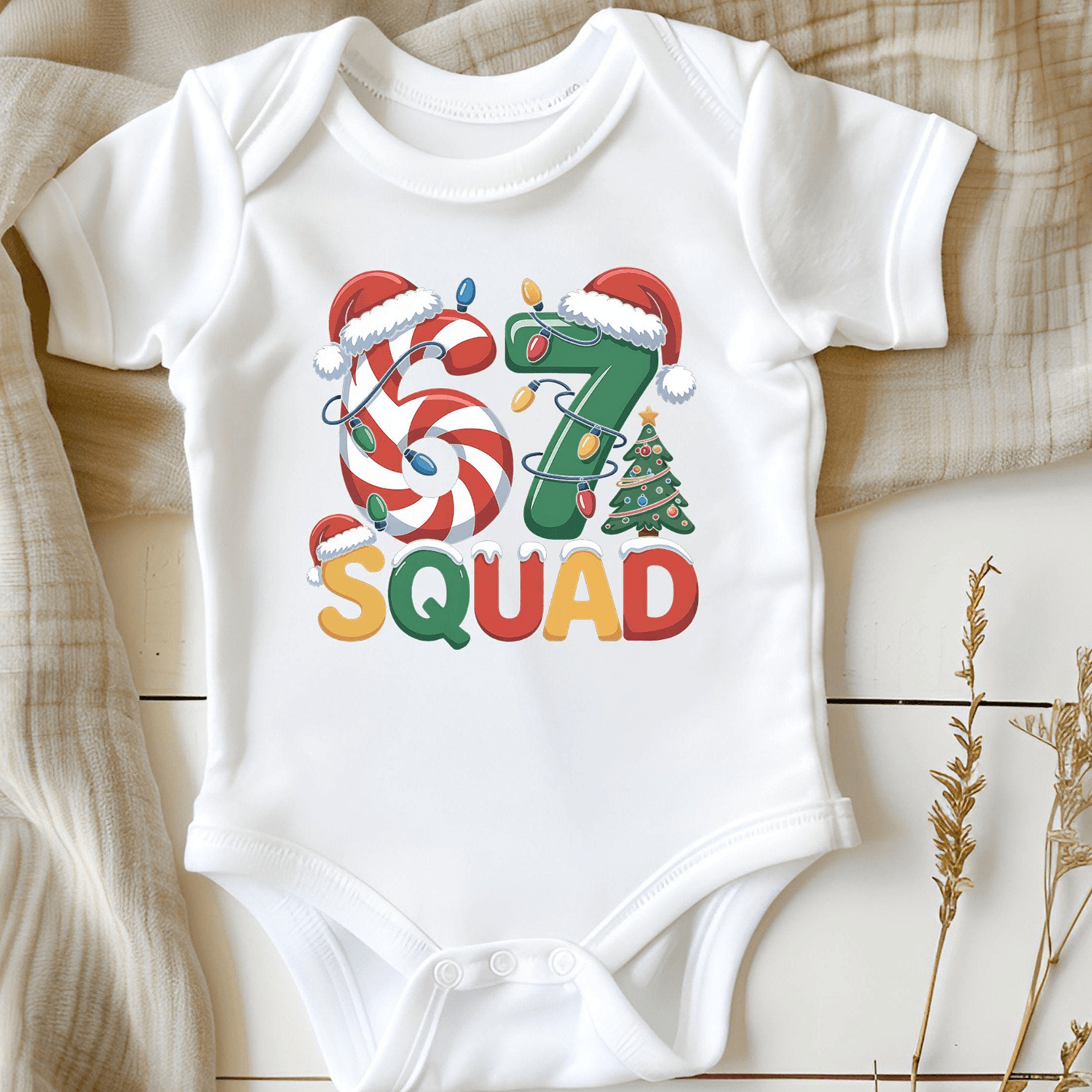 six seven squad christmas shirt, 67 squad christmas shirt, funny 6 7 meme christmas shirt, matching family tee