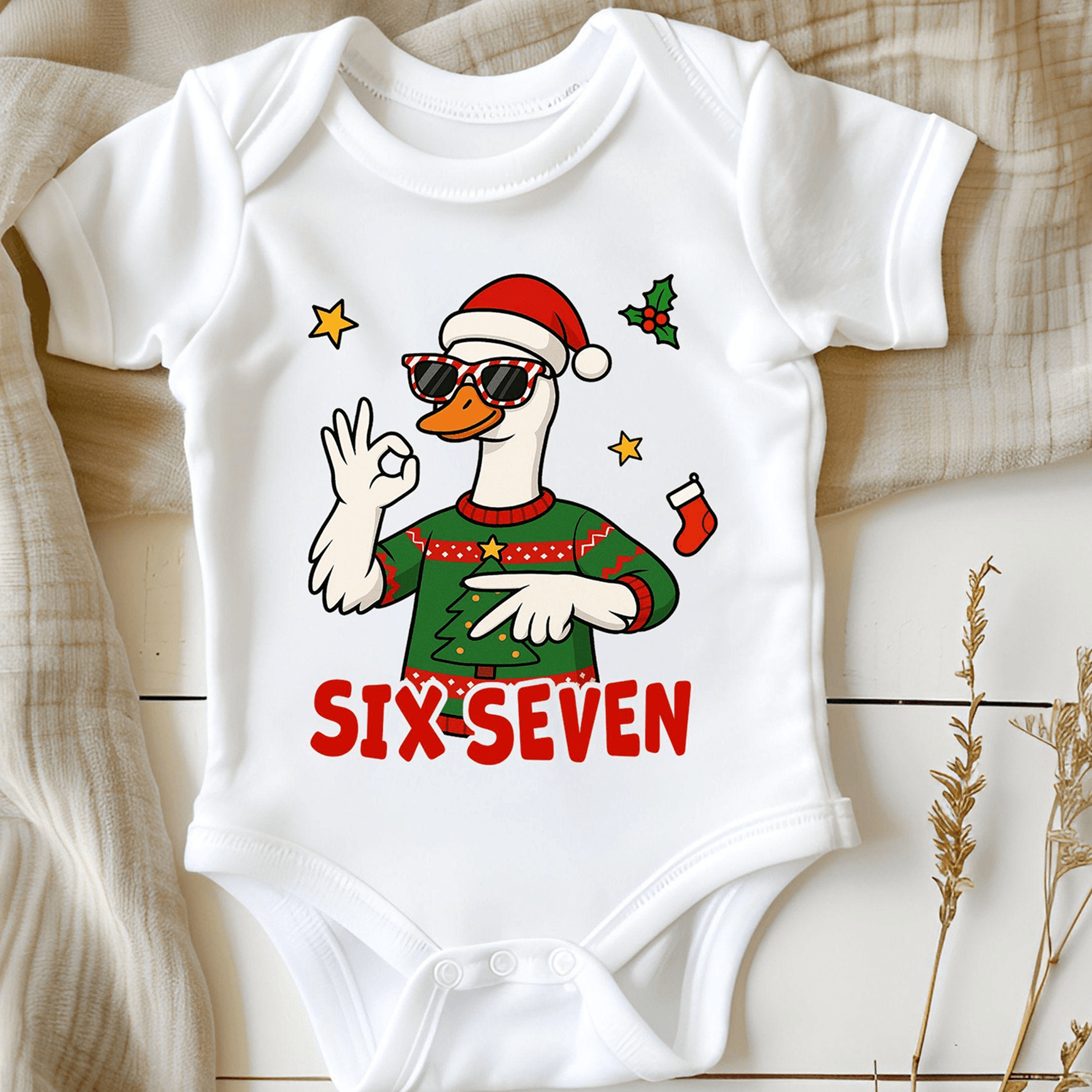 67 goose christmas shirt, funny six seven goose christmas shirt, viral 67 meme holiday shirt gift