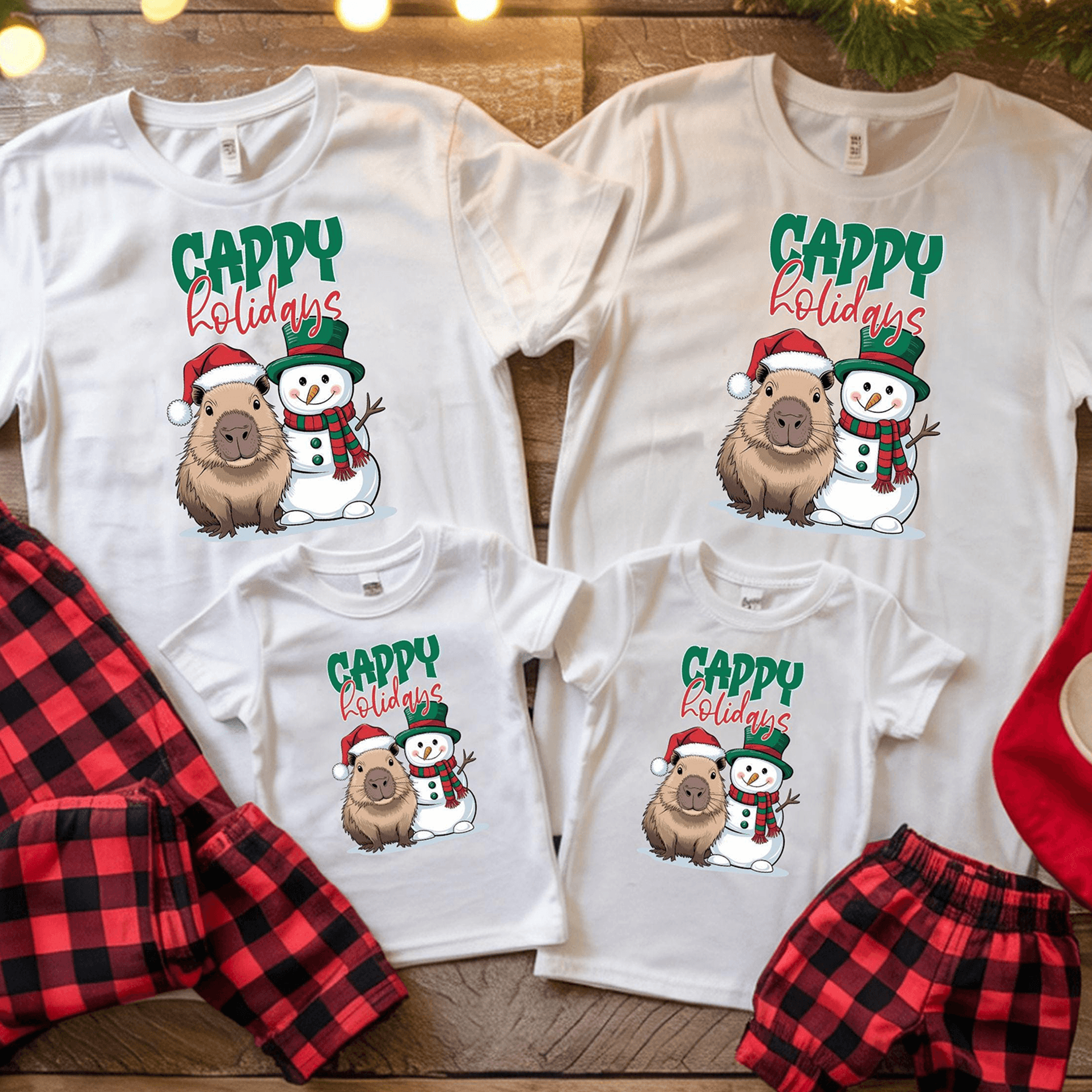 cappy holidays shirt, capybara christmas shirt, funny capybara christmas shirt, capybara lover gift tee