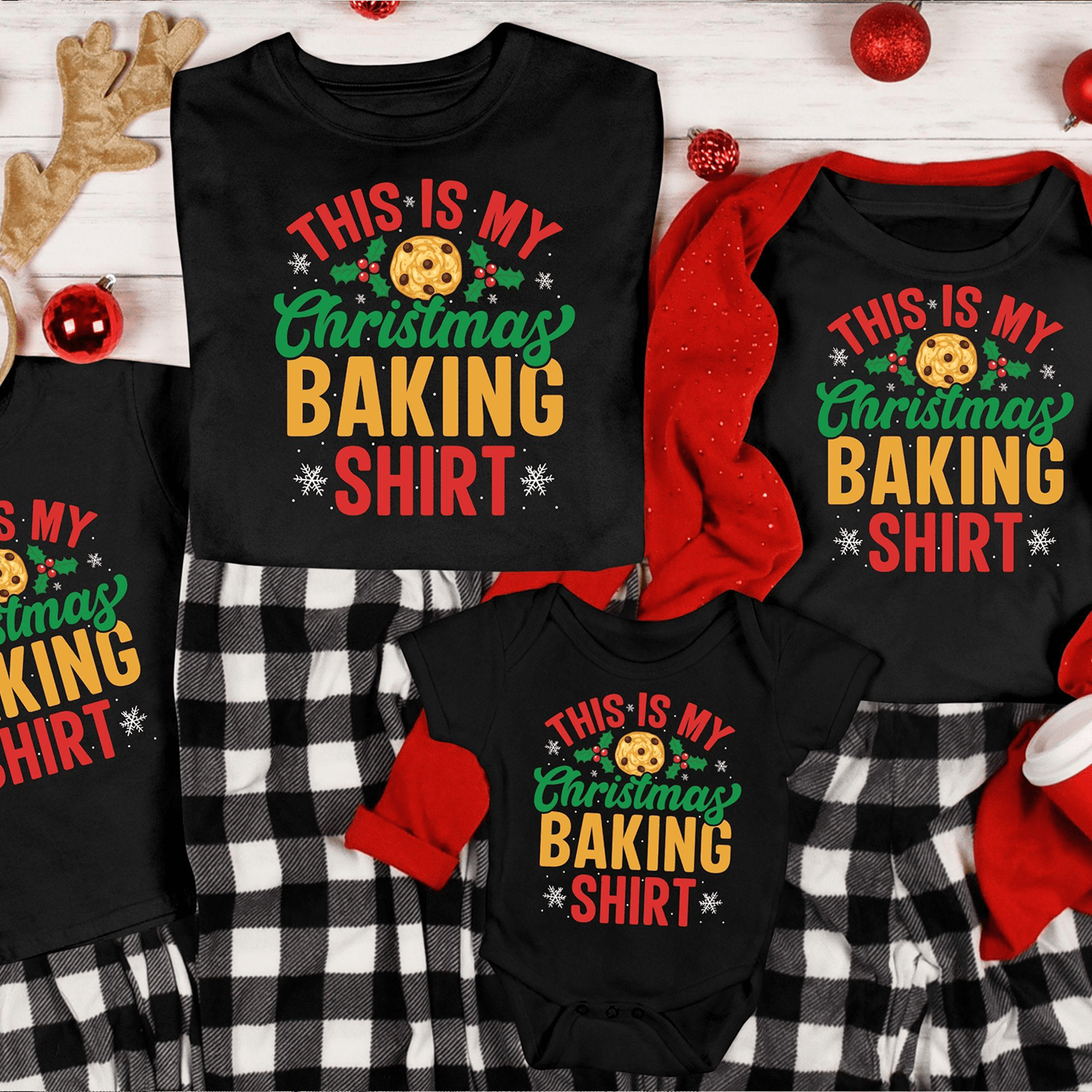 christmas baking shirt, christmas baking crew shirt, holiday baking shirt, baker christmas gift tee