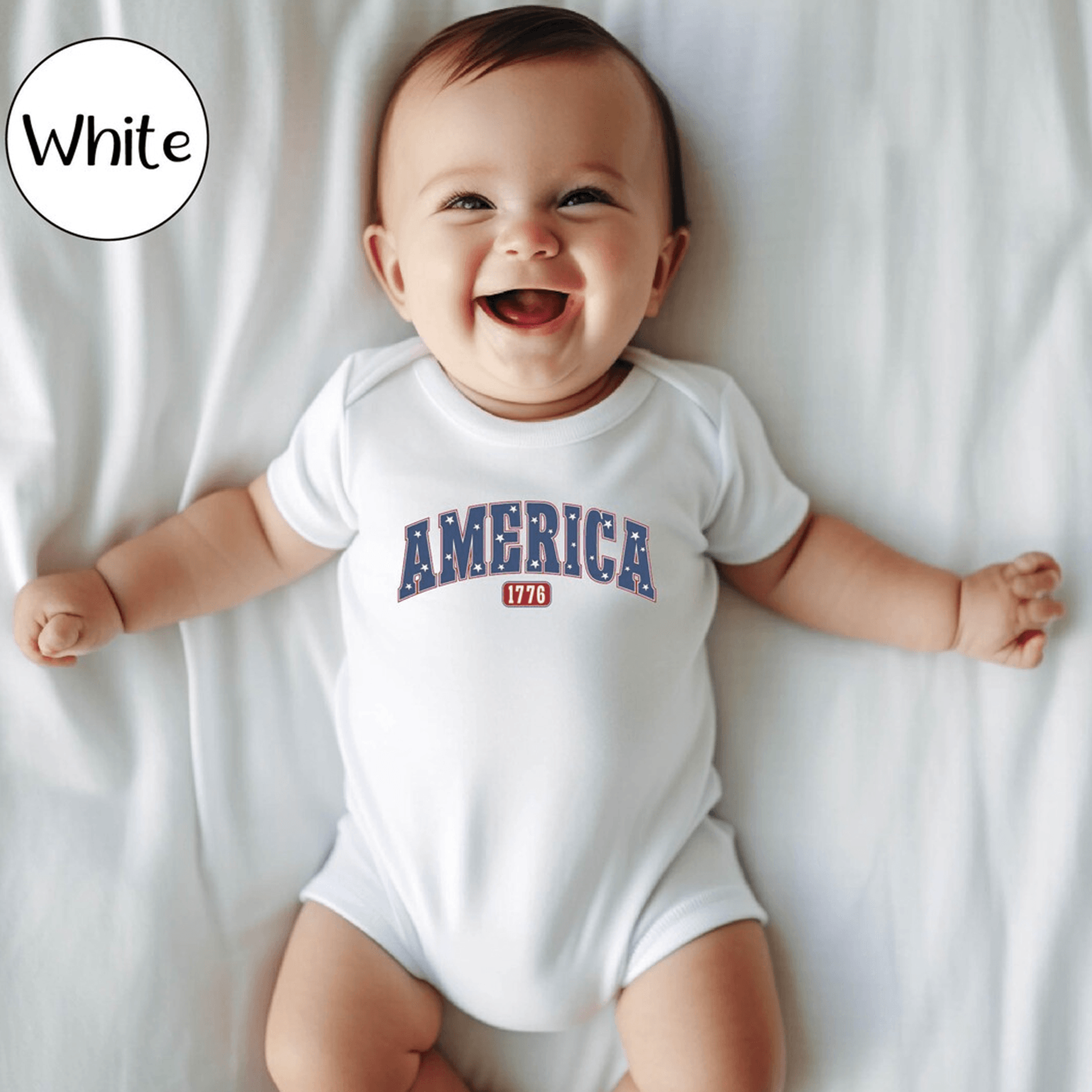 america 1776 toddler shirt, patriotic baby bodysuit, fourth of july kids shirt, usa independence day outfit