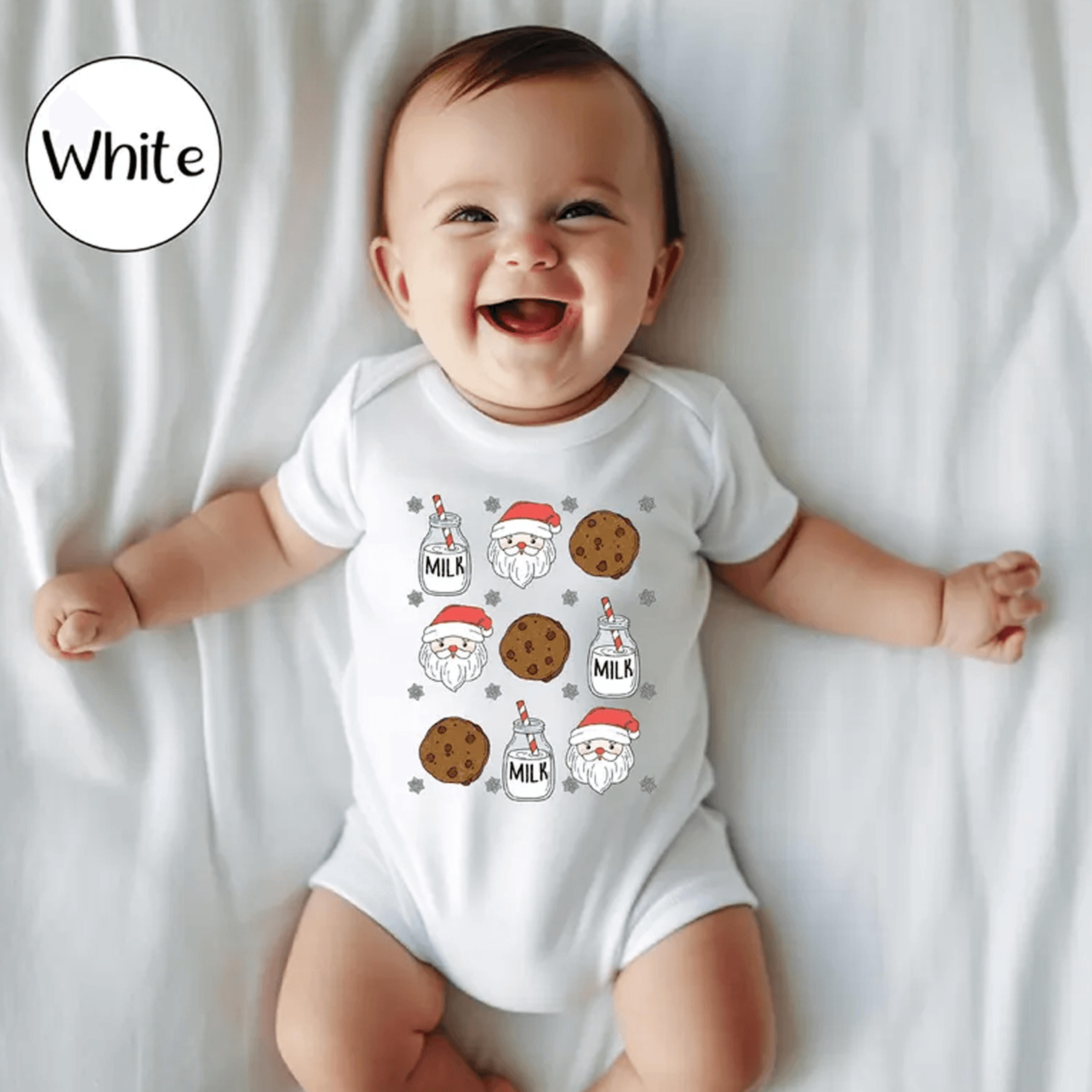 milk and cookies santa baby bodysuit, christmas toddler shirt, santa cookies kids tee, baby christmas gift