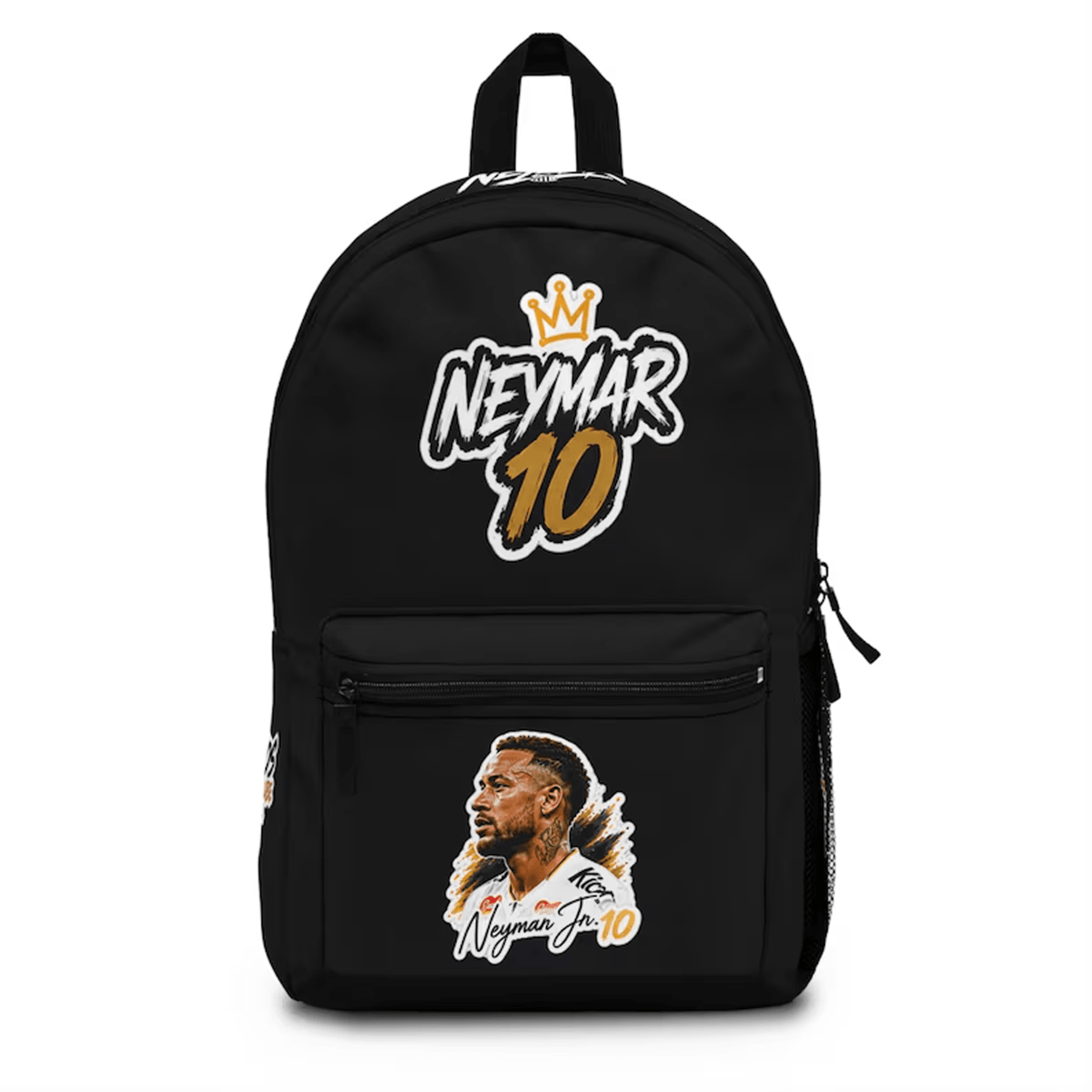 neymar jr soccer backpack, njr10 football school bag, kids & teen sports backpack, back to school gift for soccer fans