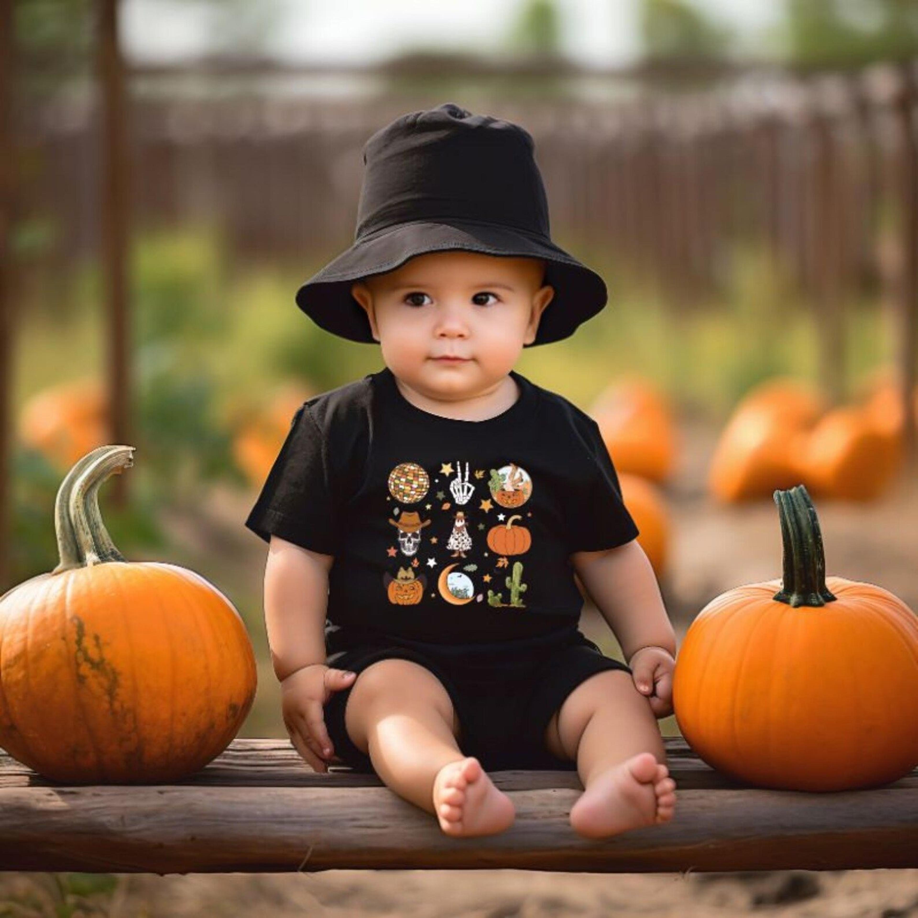 little monster halloween shirt, kids spooky season tee, boys girls trick or treat top, cute pumpkin patch october outfit