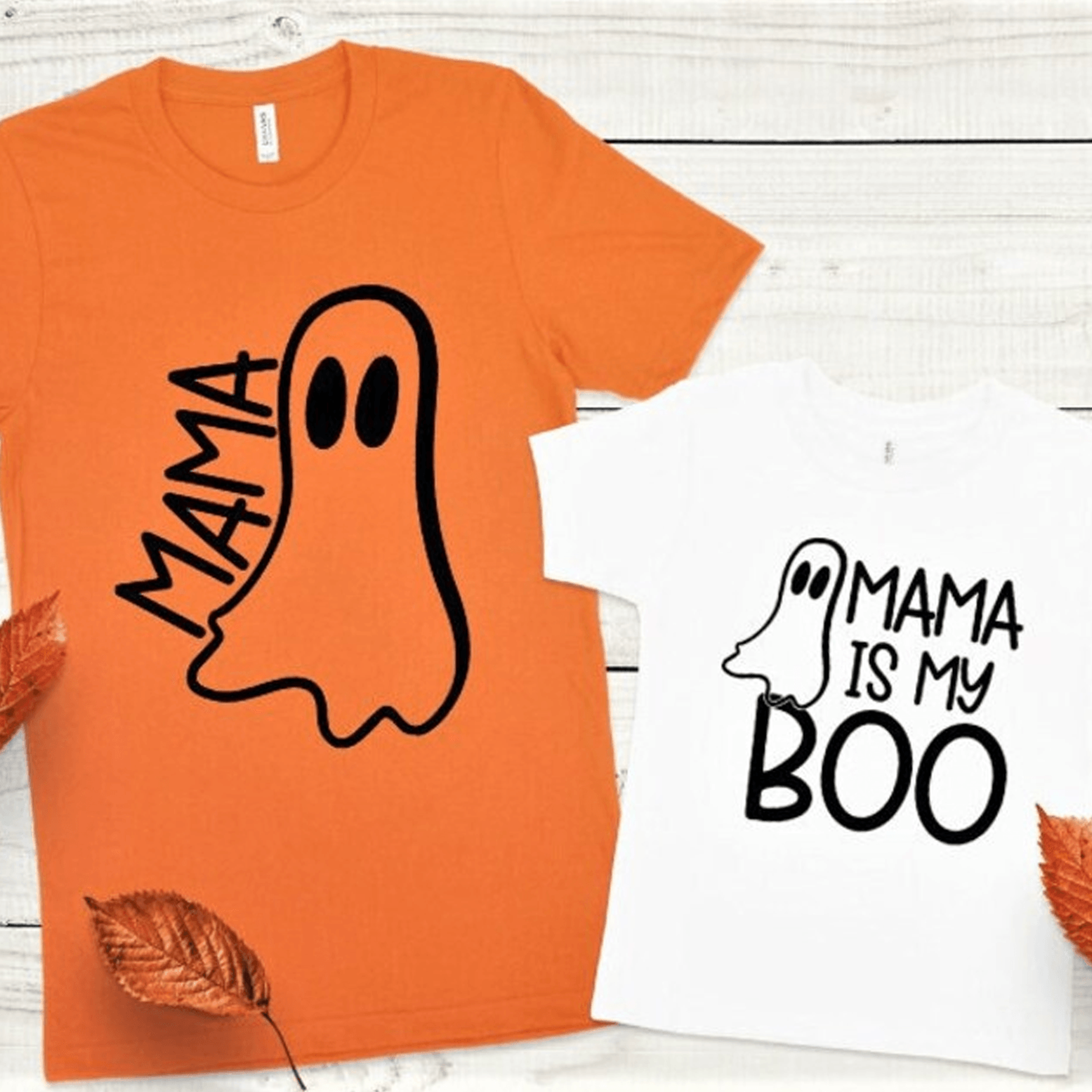 matching spooky season shirts for family, parents kids halloween tees, trick or treat night outfit, cute october family