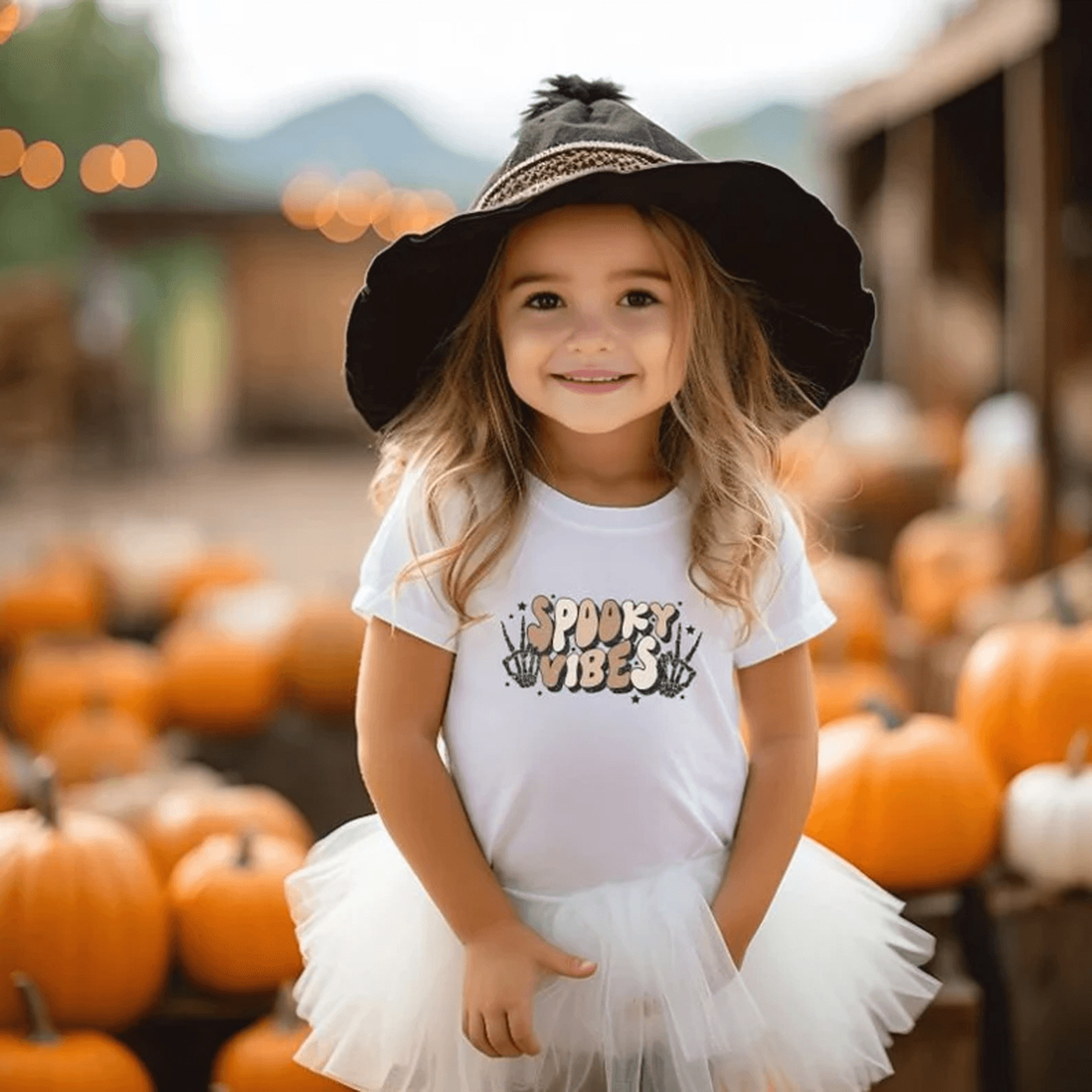 cute ghost kids halloween shirt, floral spooky toddler tee, girls trick or treat t-shirt, halloween party outfit gift
