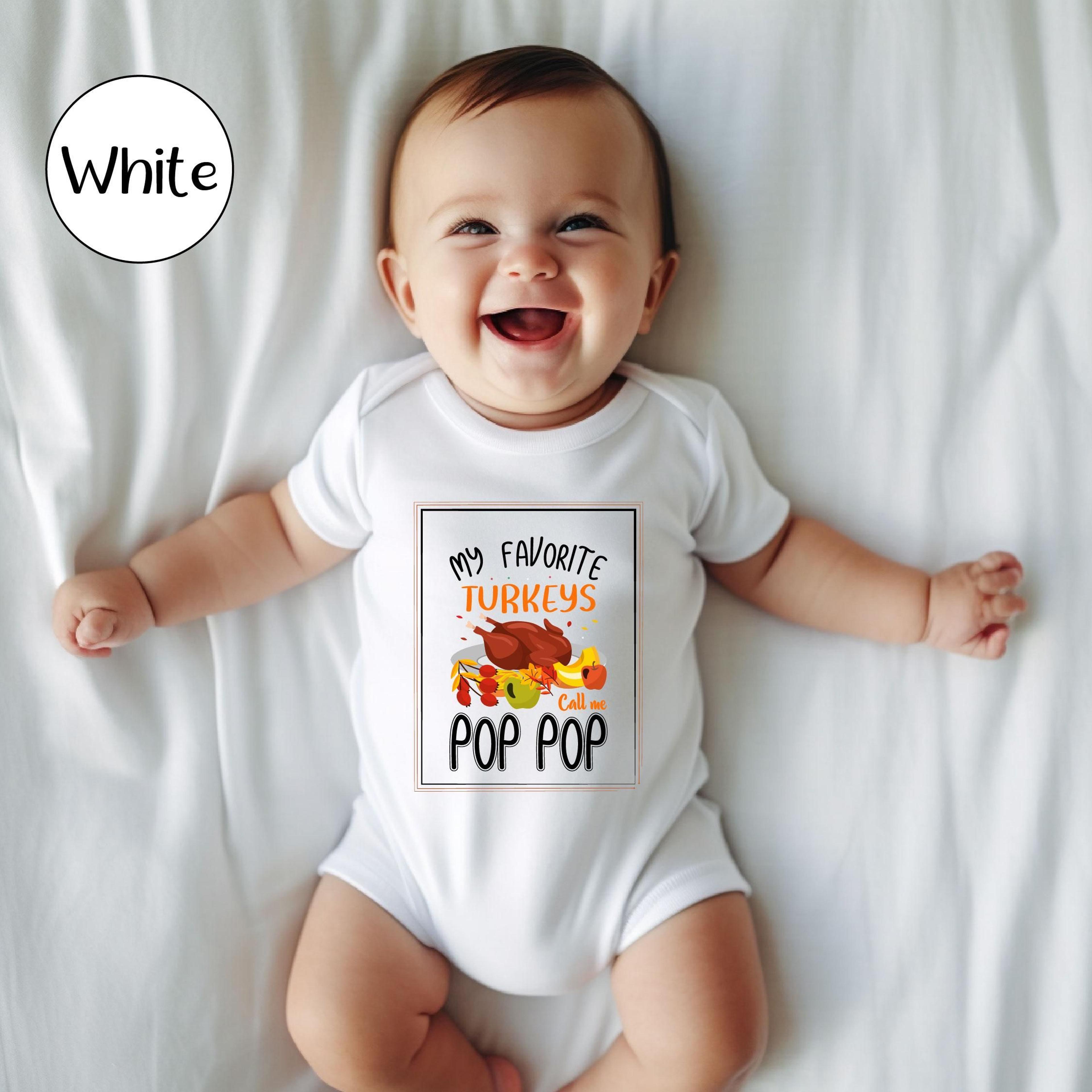 my favorite turkeys call me pop pop shirt, funny thanksgiving grandpa tee, turkey family gift for pop pop