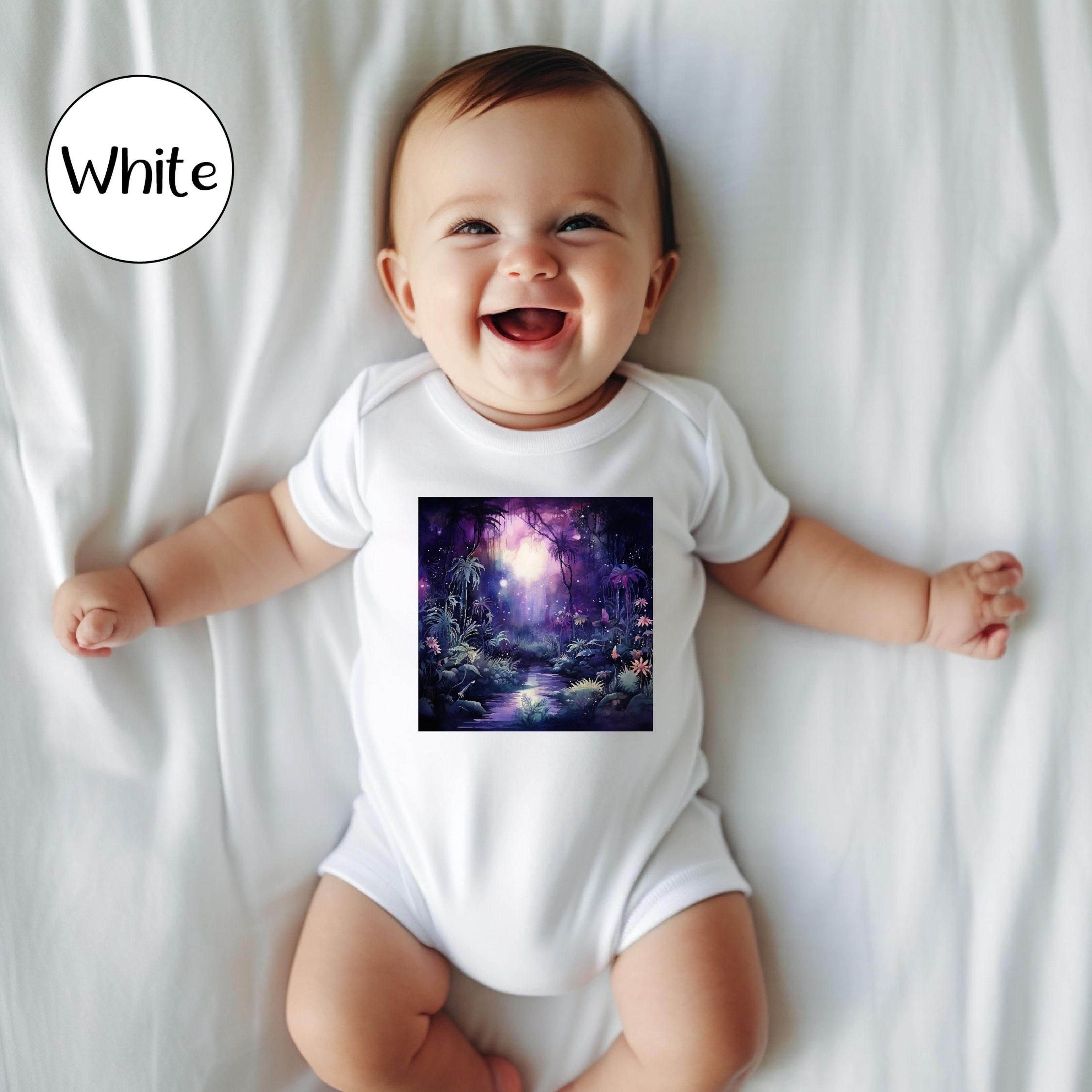fantasy forest purple glow river shirt, magical woodland graphic tee, enchanted nature t-shirt, mystical forest gift