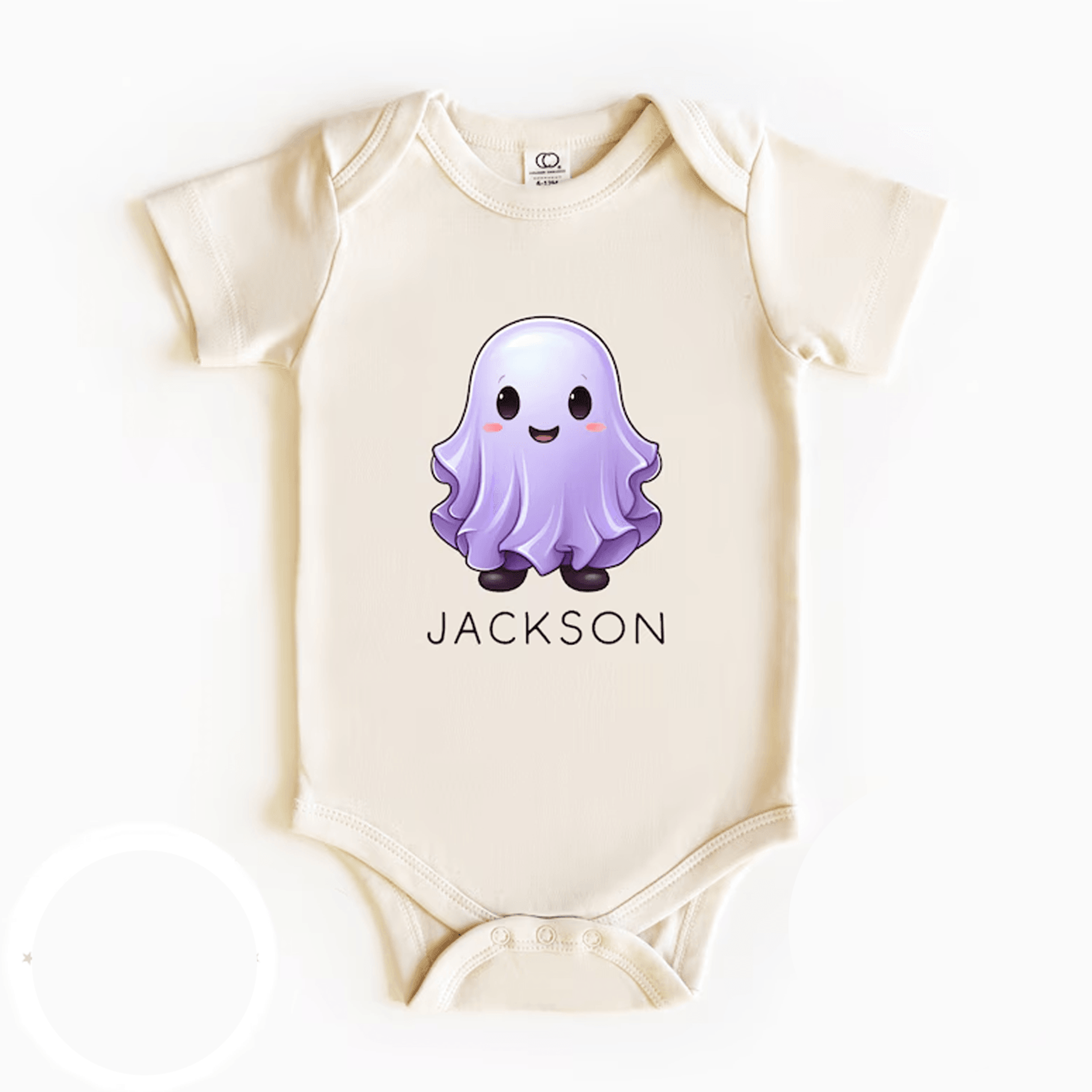 personalized ghost sherpa blanket, custom name halloween design, cute spooky season gift, kids fall bedroom decor
