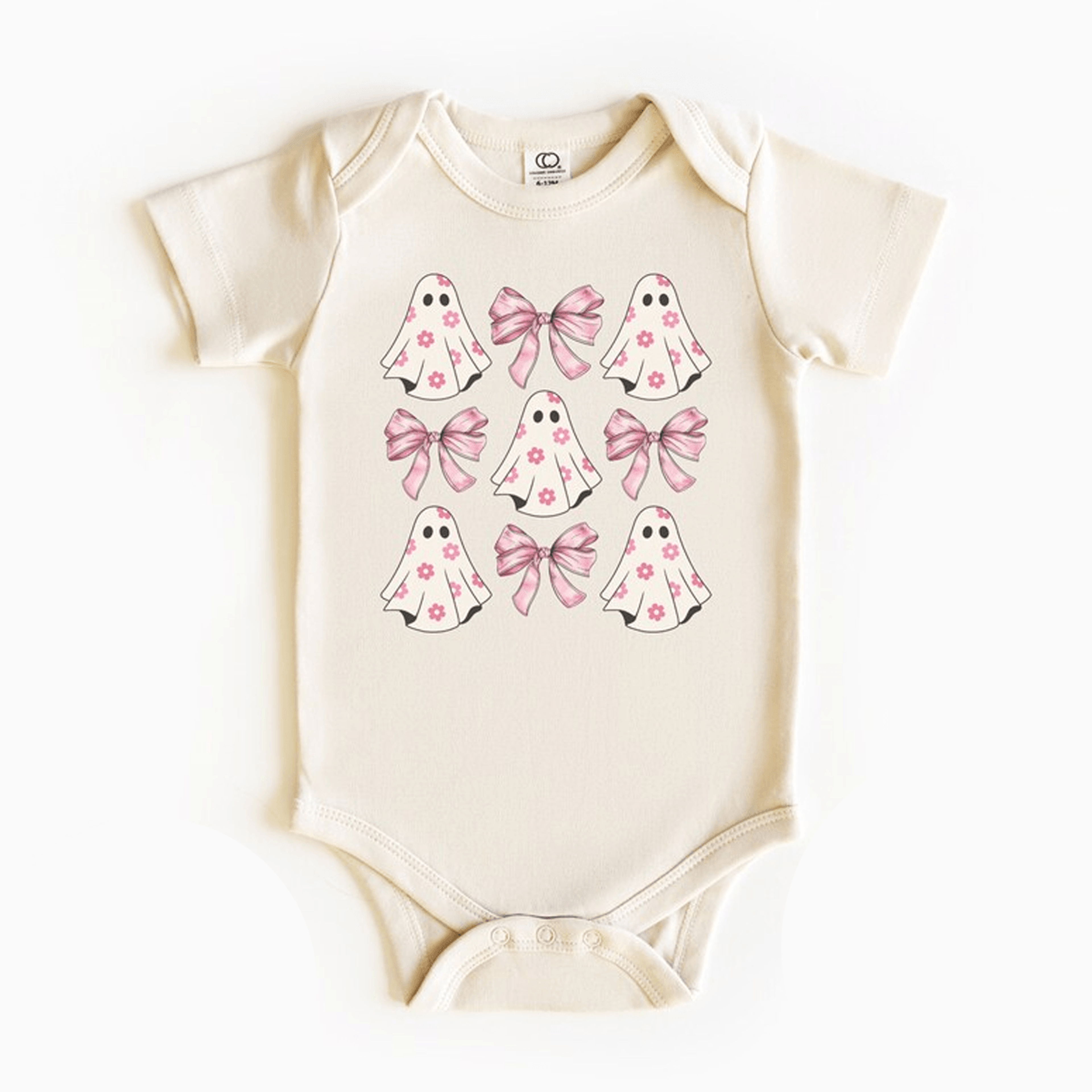 pink ghost bow girls halloween shirt, coquette spooky kids tee, cute girly ghost t-shirt, halloween gift for girls