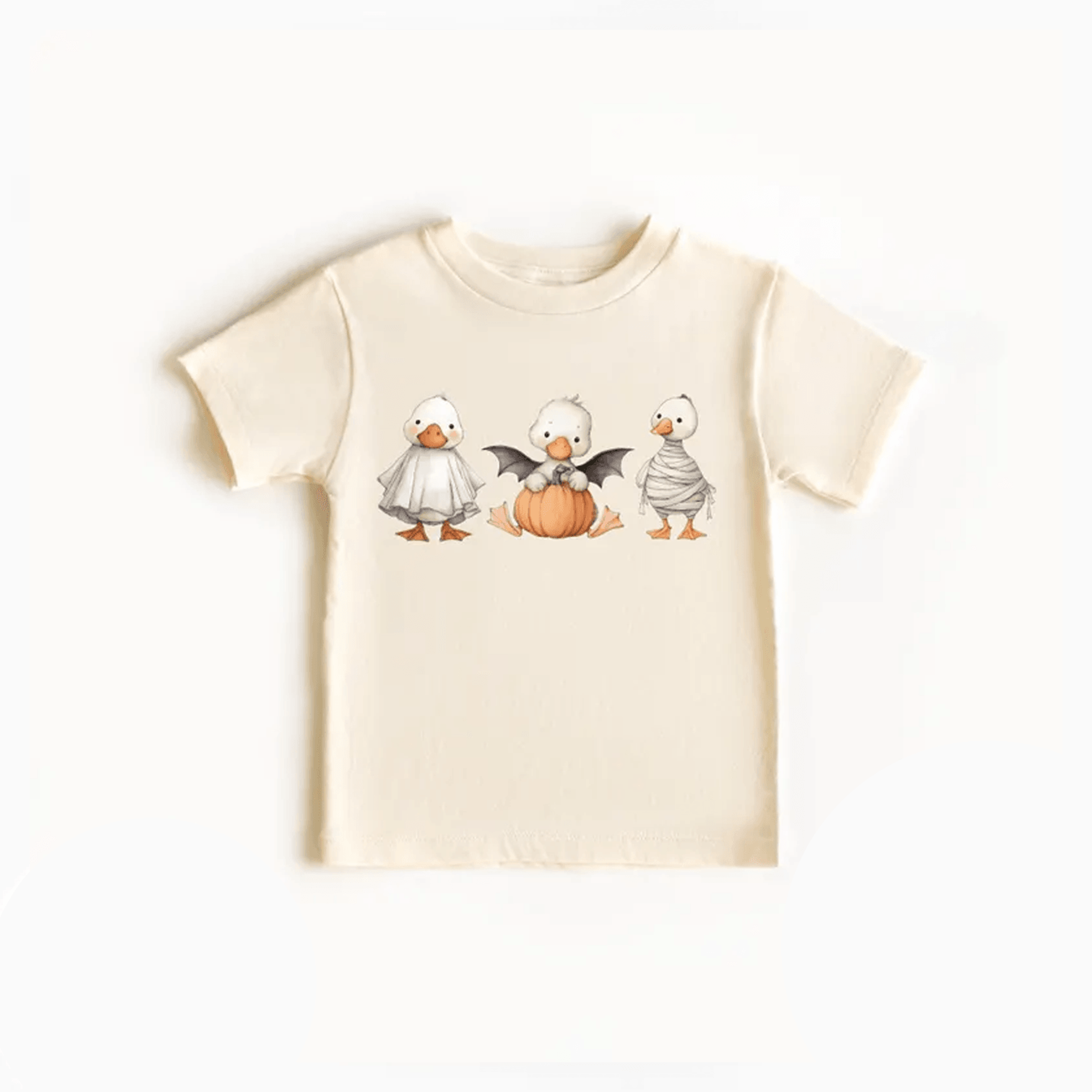 cute halloween goose baby bodysuit, pumpkin ghost infant onesie, spooky fall baby outfit, first halloween baby gift