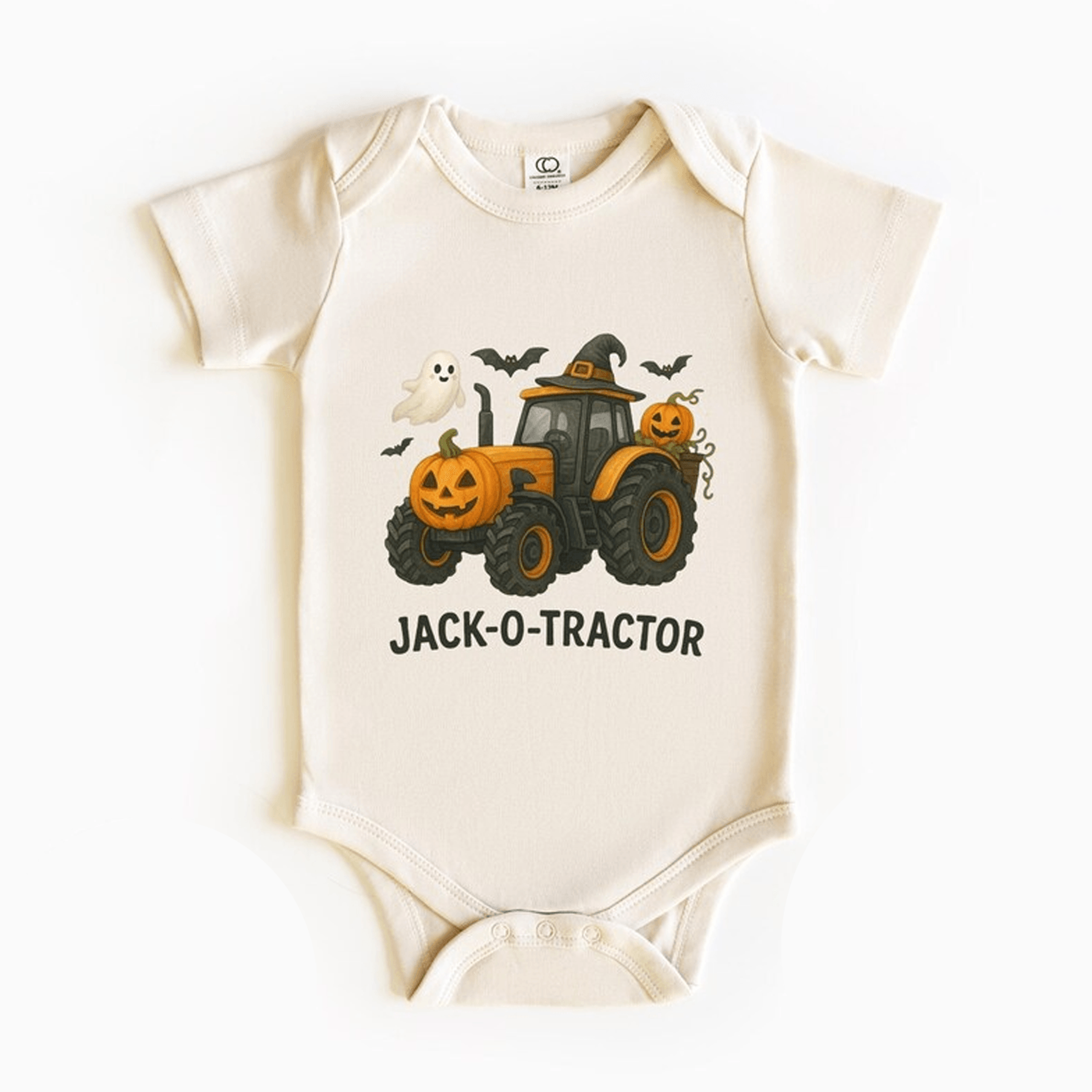 jack o tractor halloween boys sweatshirt pumpkin tractor kids shirt ghost toddler tee trick or treat fall outfit