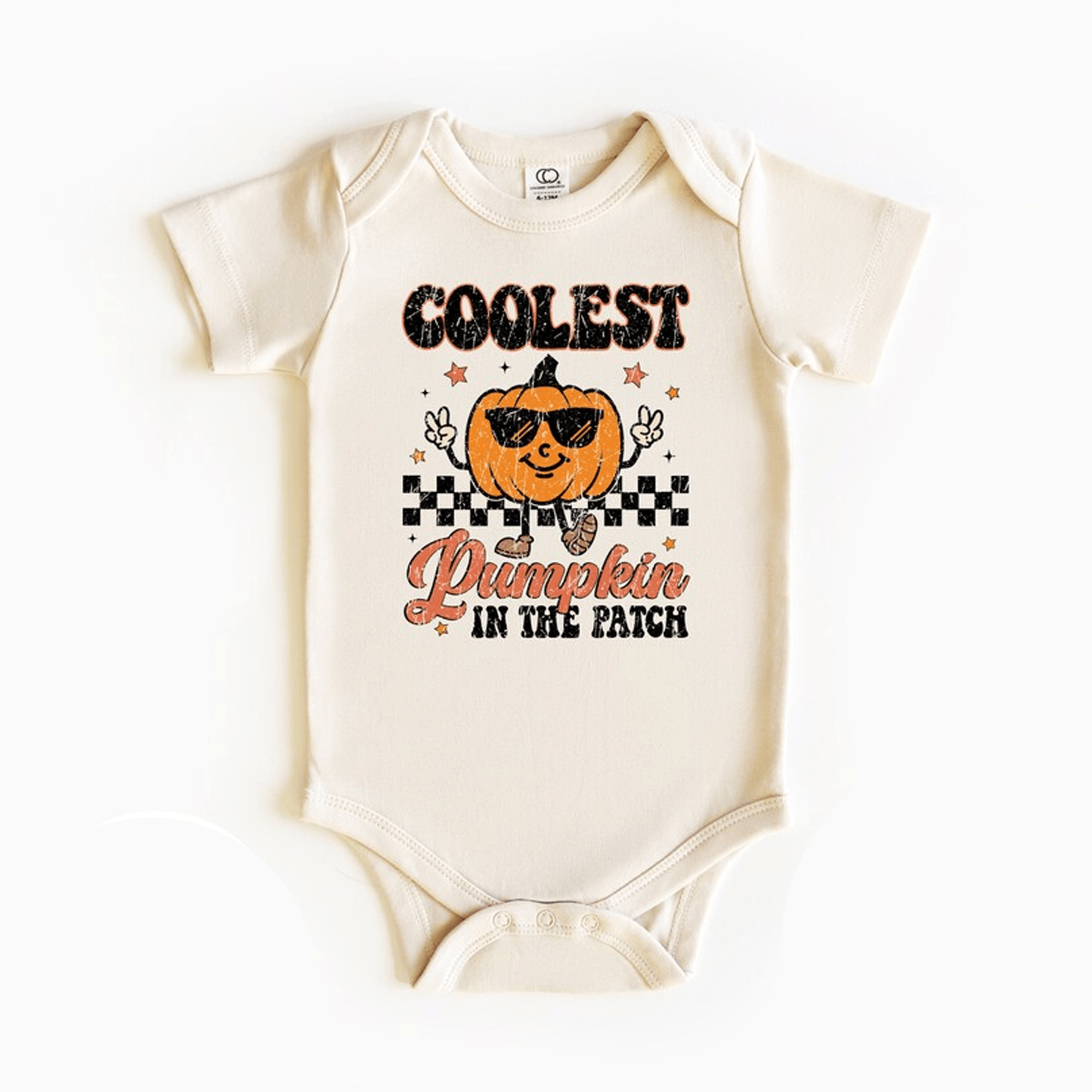 coolest pumpkin in the patch kids shirt retro halloween pumpkin tee groovy toddler sweatshirt fall kids outfit