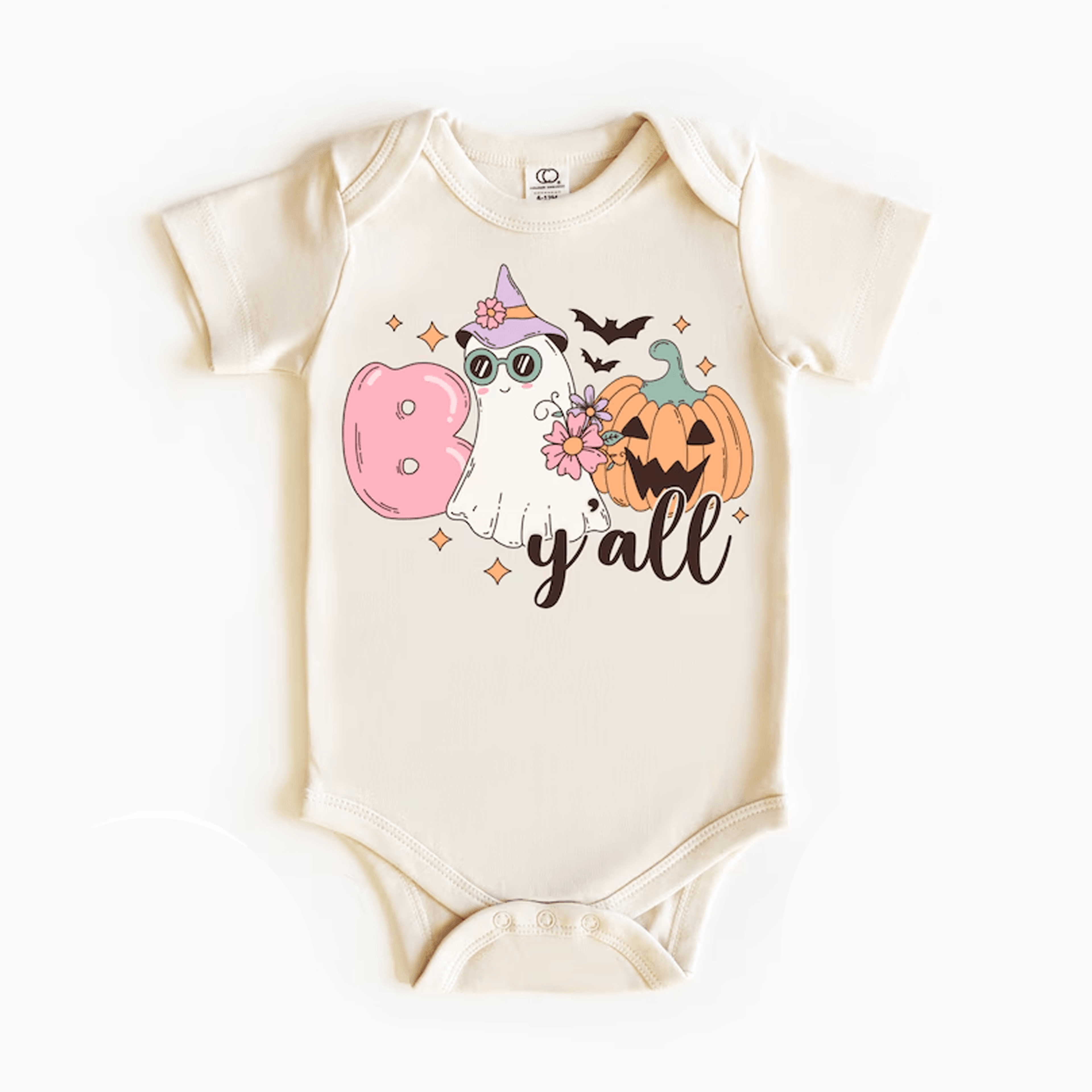 boo yall halloween baby onesie retro ghost kids shirt cute southern halloween toddler tee spooky fall baby gift