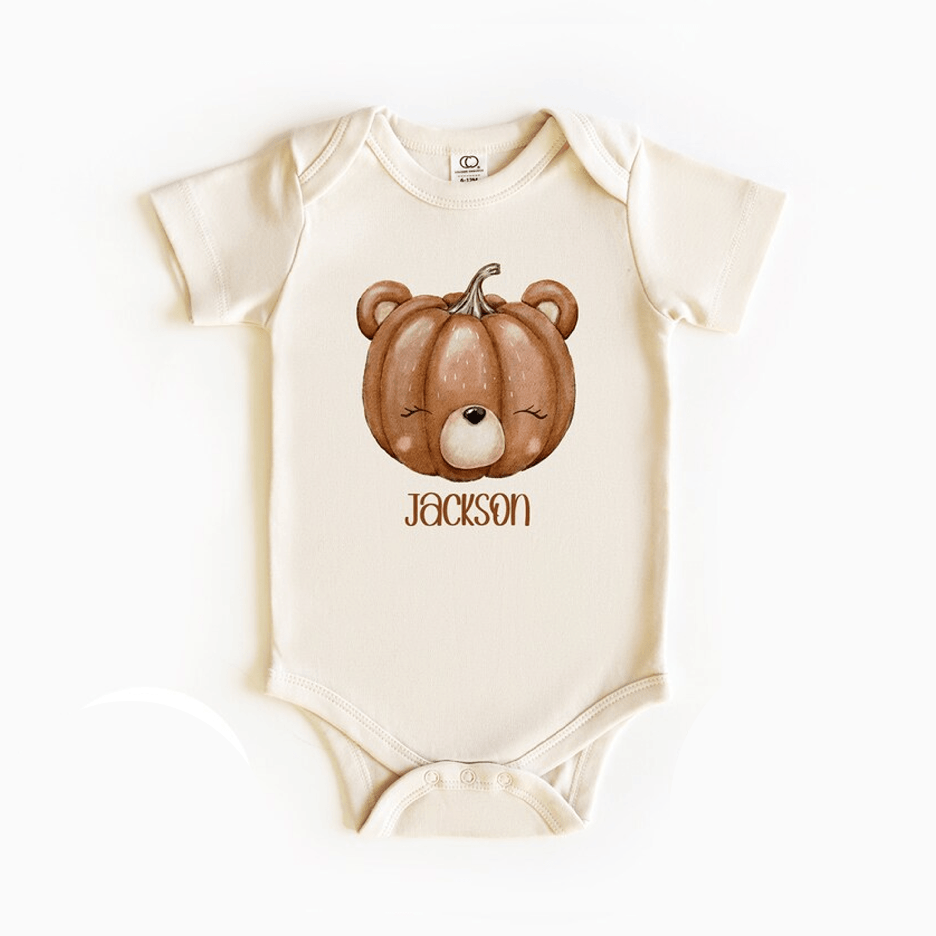 bear pumpkin baby onesie cute fall kids shirt autumn bear toddler tee pumpkin patch outfit thanksgiving baby gift