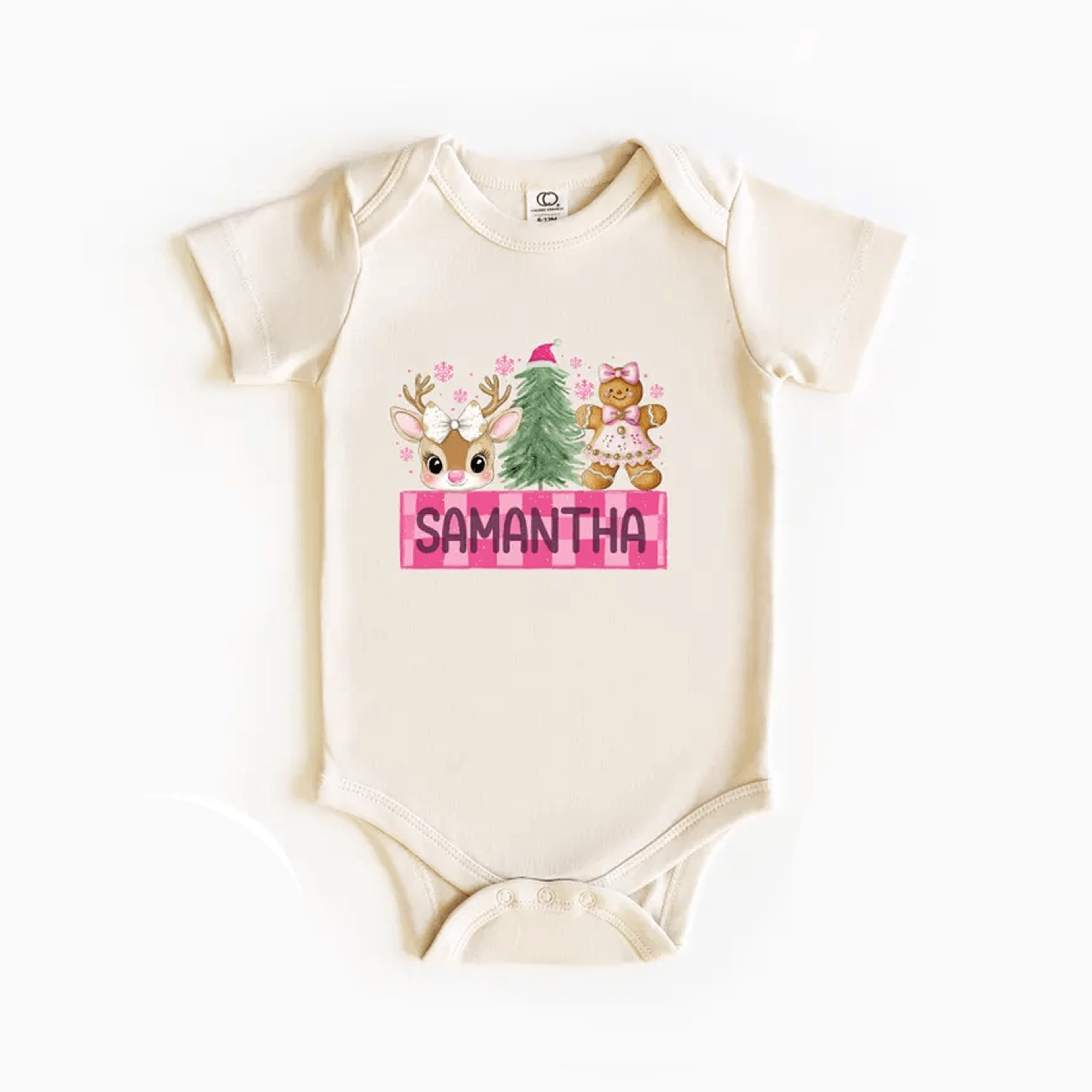 personalized girls christmas shirt custom name holiday kids tee cute toddler sweatshirt baby onesie xmas gift