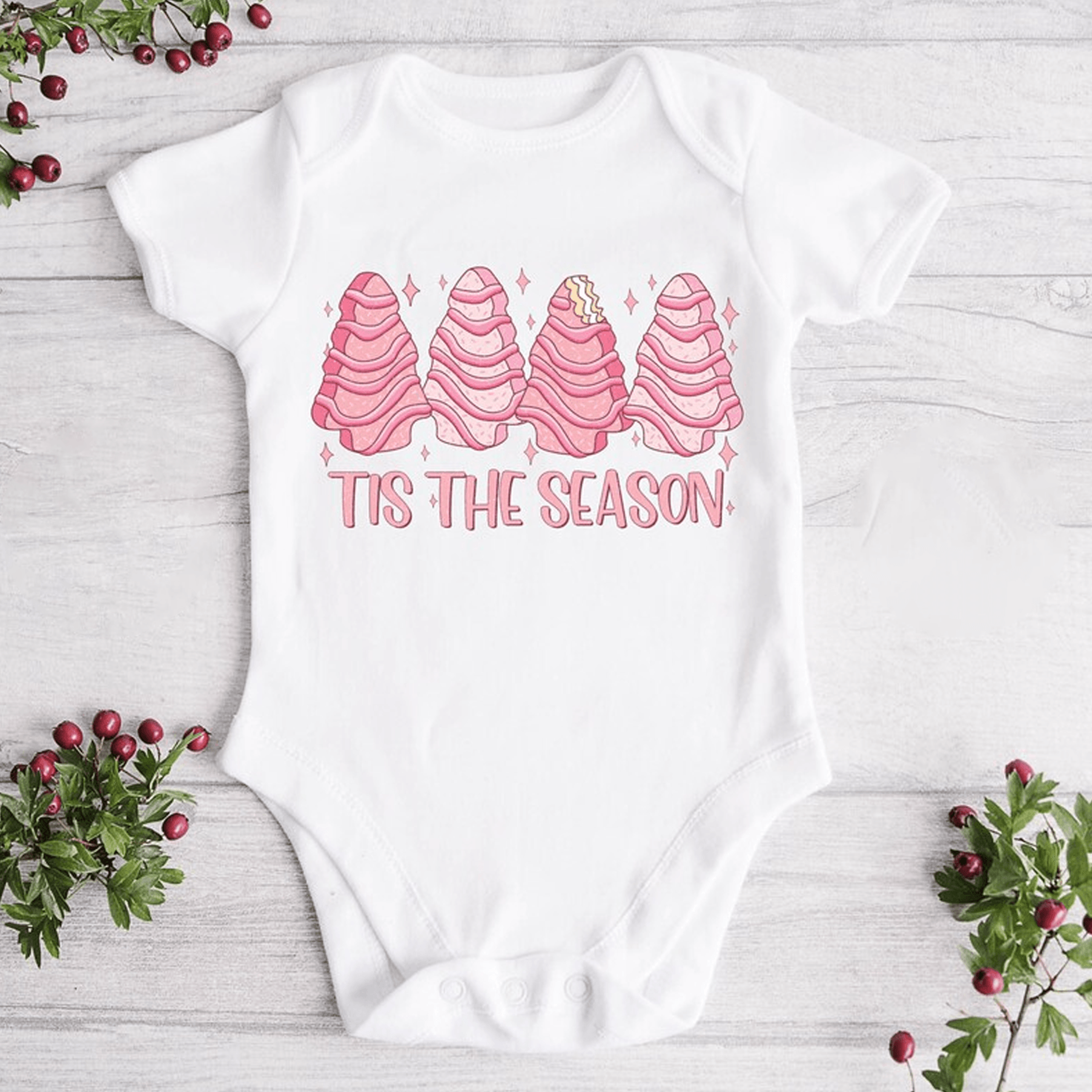 tis the season christmas baby onesie holiday tree kids shirt festive toddler sweatshirt cute xmas outfit gift