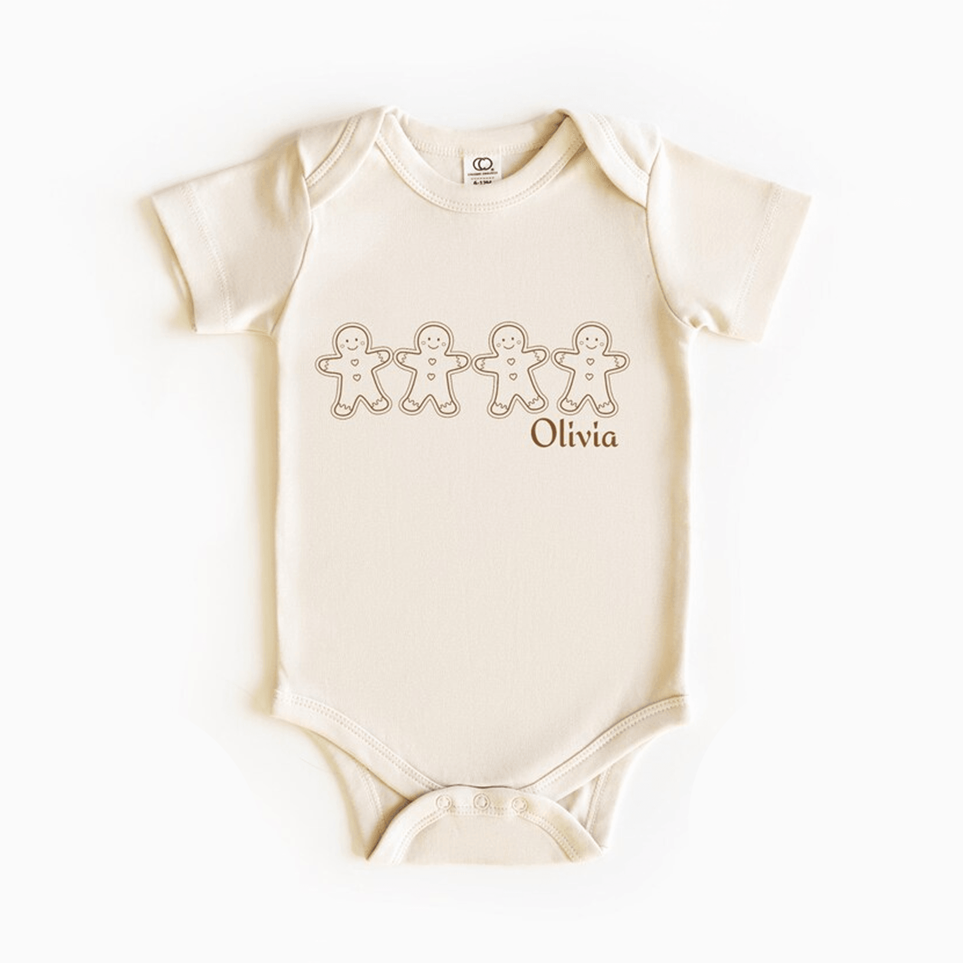personalized gingerbread christmas kids shirt custom name holiday tee cute gingerbread toddler sweatshirt xmas gift