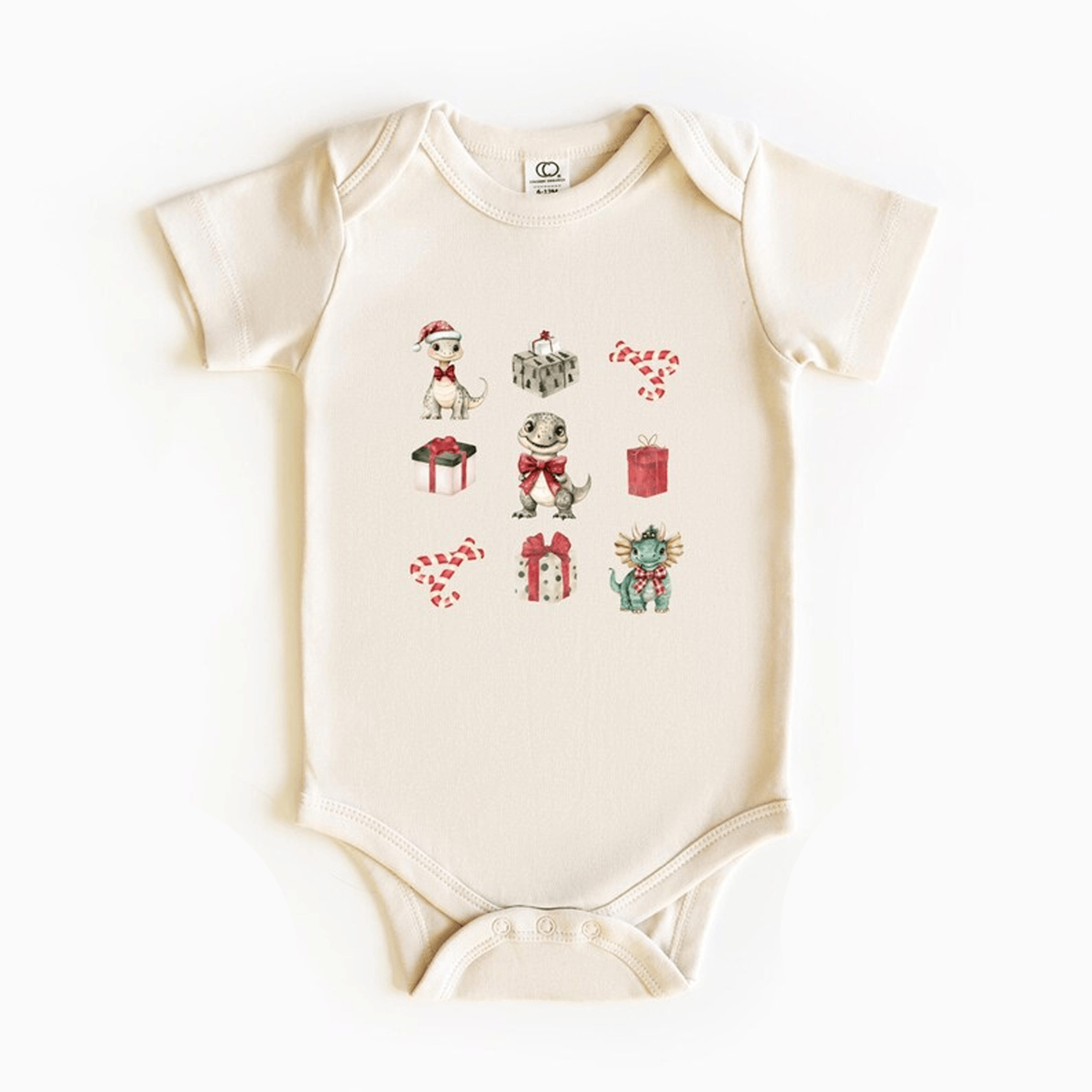 dinosaur christmas grid kids sweatshirt personalized holiday dino shirt custom name toddler tee baby onesie xmas gift