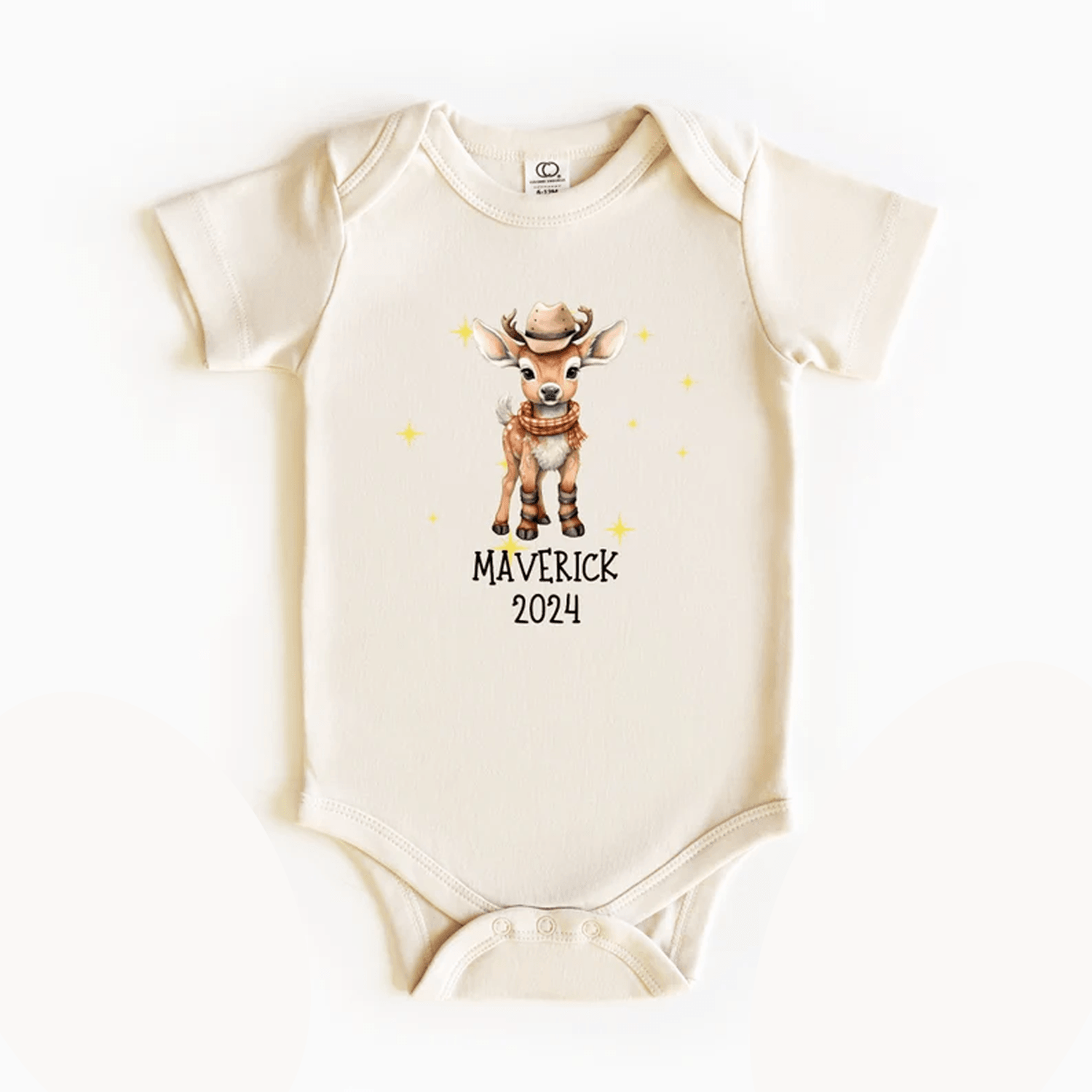 cowboy reindeer christmas kids shirt personalized western holiday tee christmas lights toddler sweatshirt baby onesie