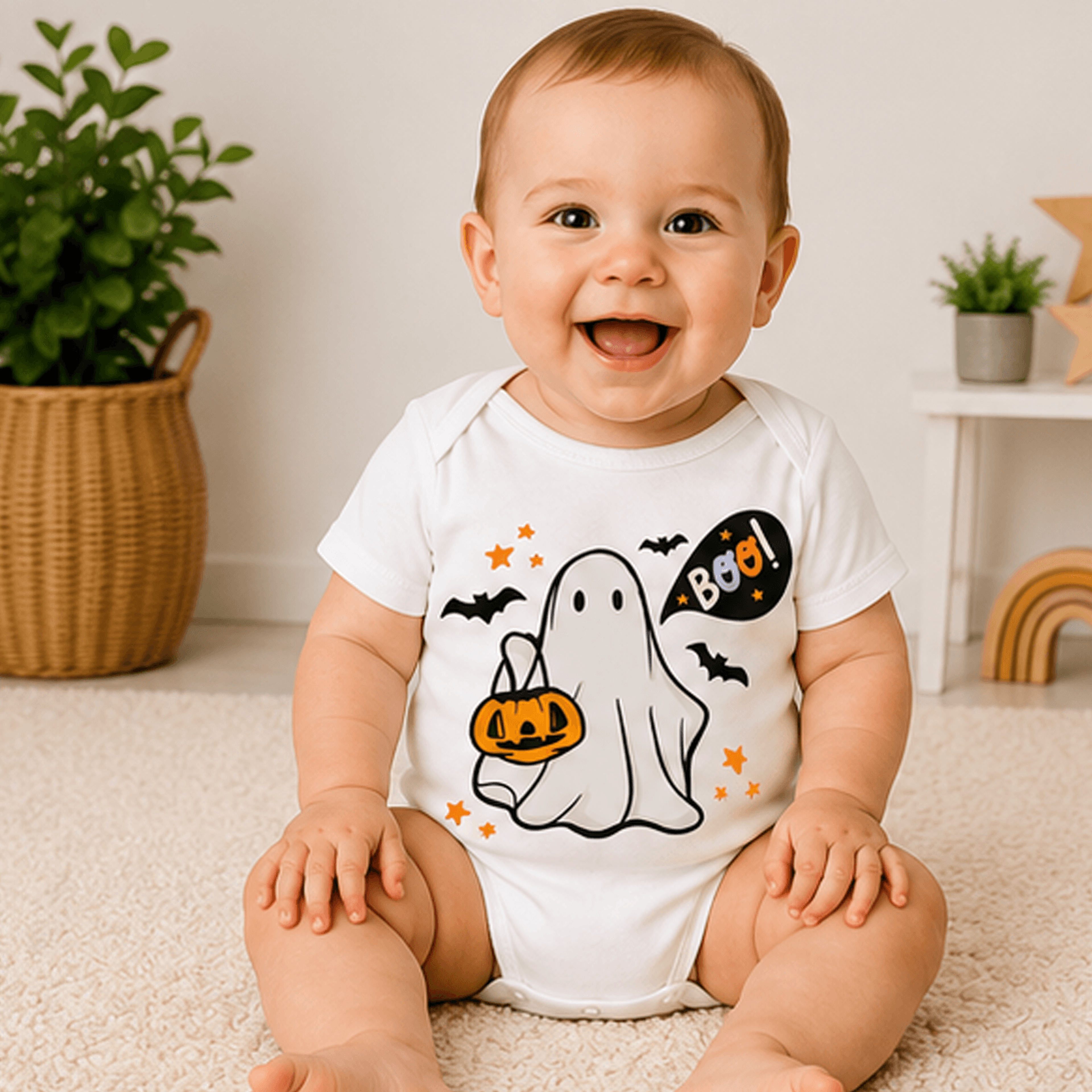 boo ghost halloween baby shirt, retro toddler halloween tee, cute pumpkin kids shirt, spooky baby bodysuit, fall outfit