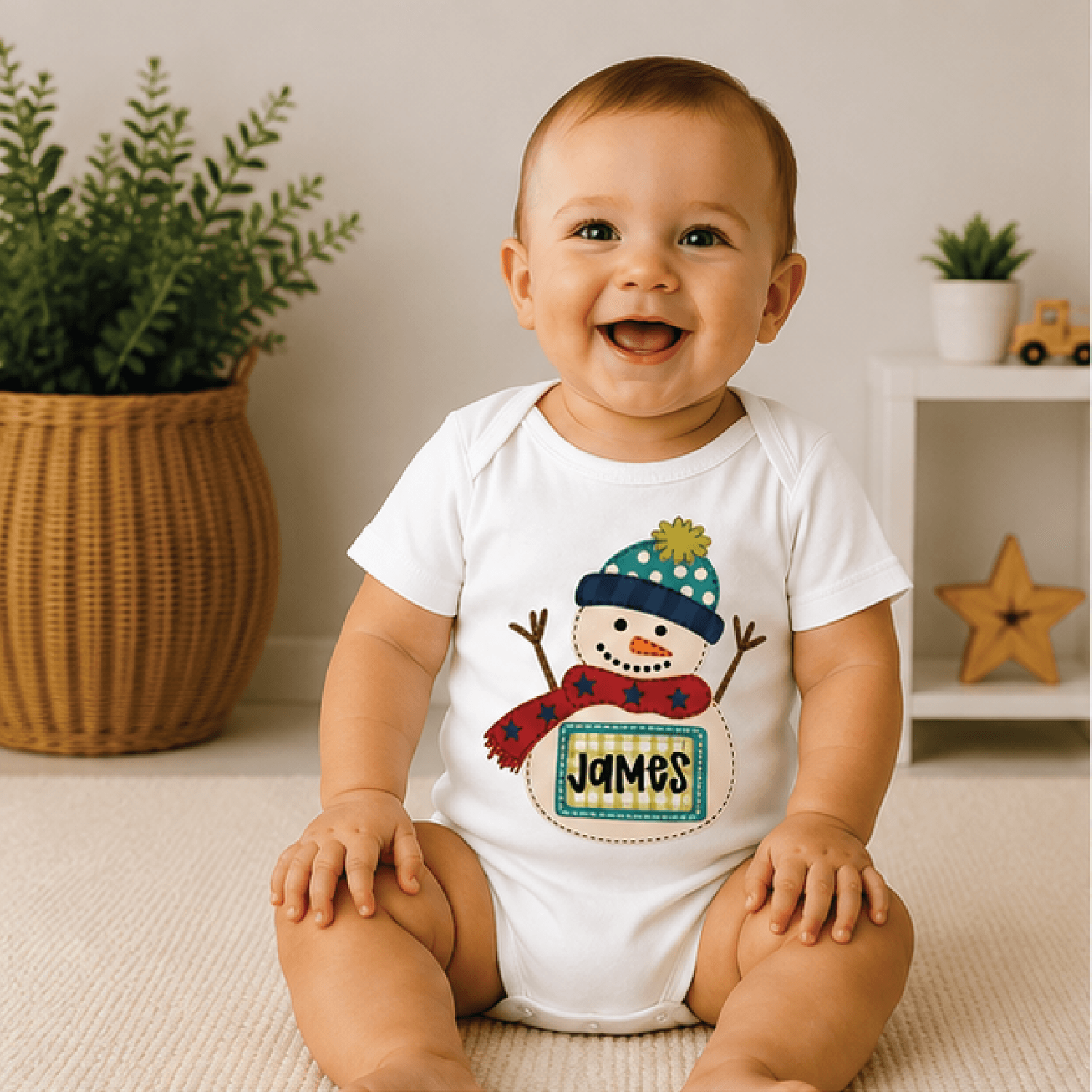 personalized snowman shirt, custom name christmas toddler tee, cute winter kids shirt, holiday snowman christmas gift