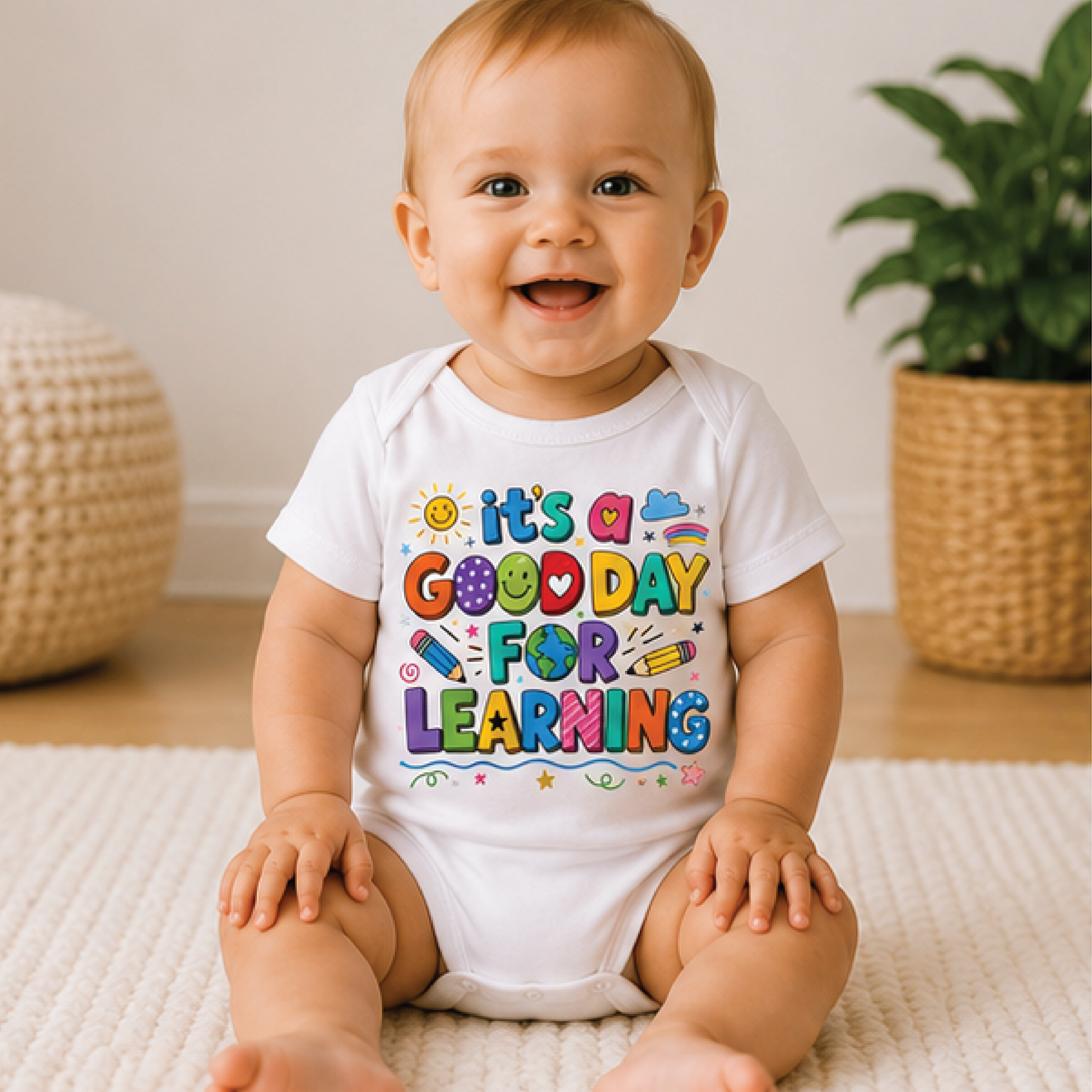 its a good day for learning kids shirt, back to school toddler tee, first day school shirt, cute classroom outfit