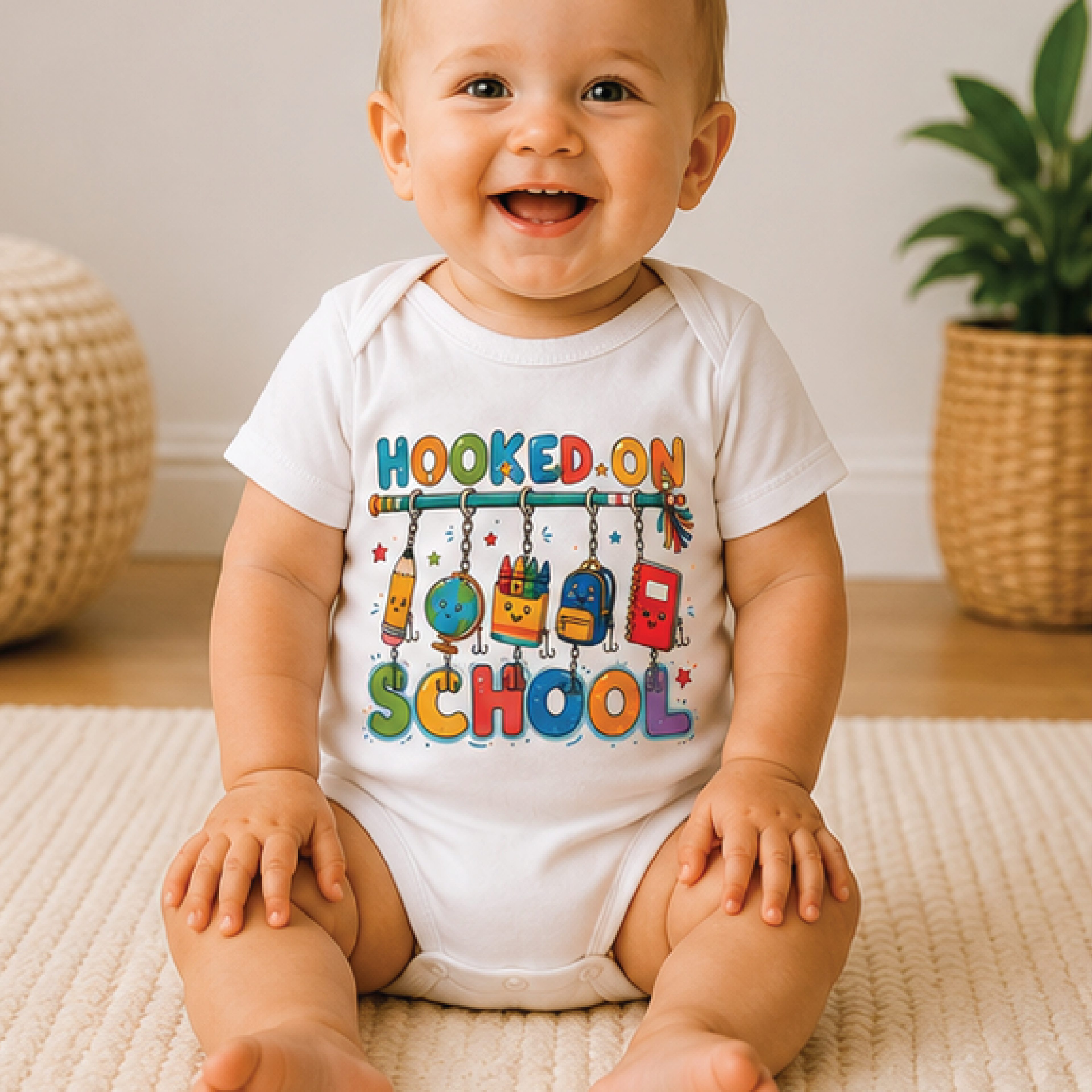hooked on school kids shirt, fishing back to school toddler tee, little angler first day school outfit, fisherman gift