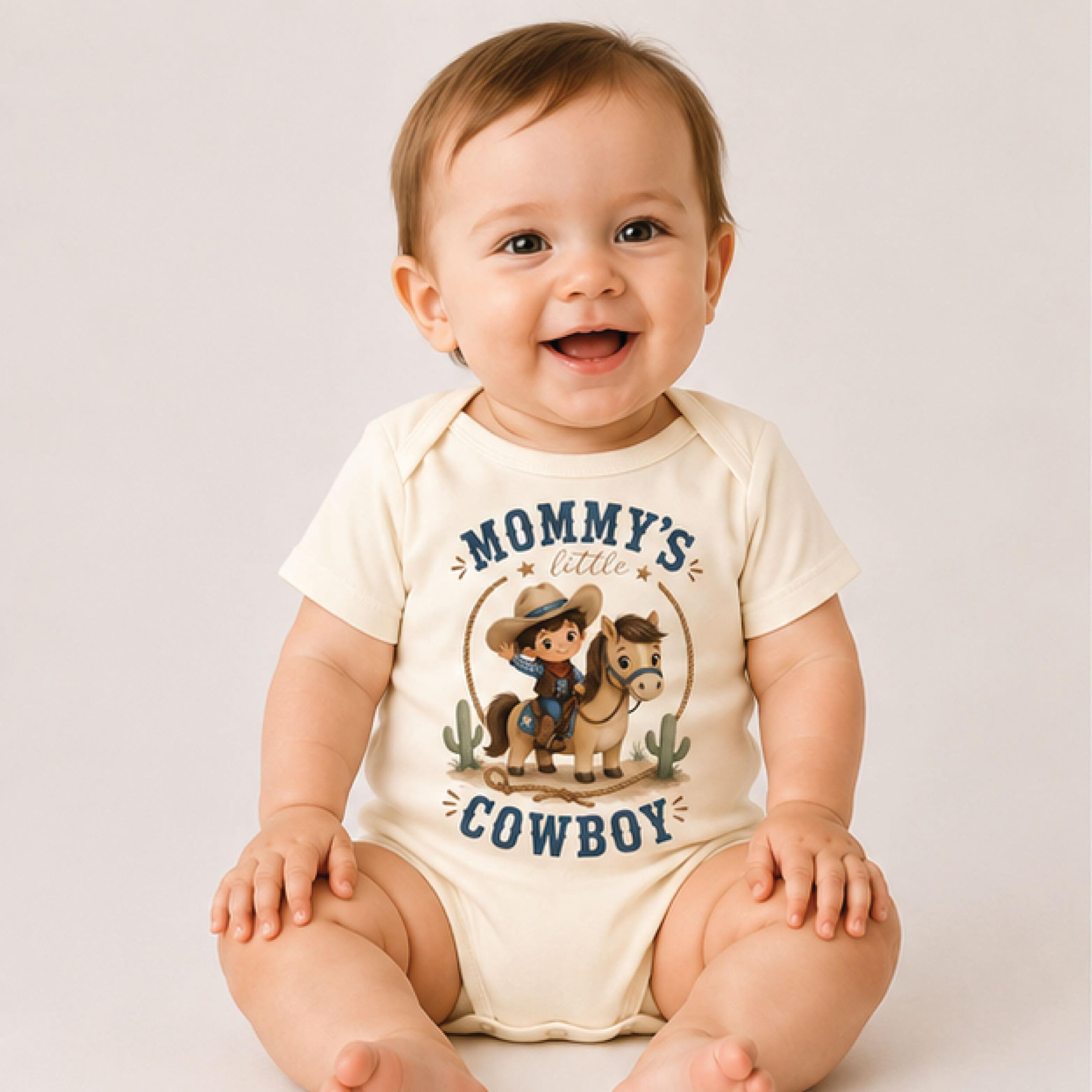 mommys little cowboy toddler shirt, western kids tee, cute cowboy boy shirt, rodeo ranch outfit, country boy gift
